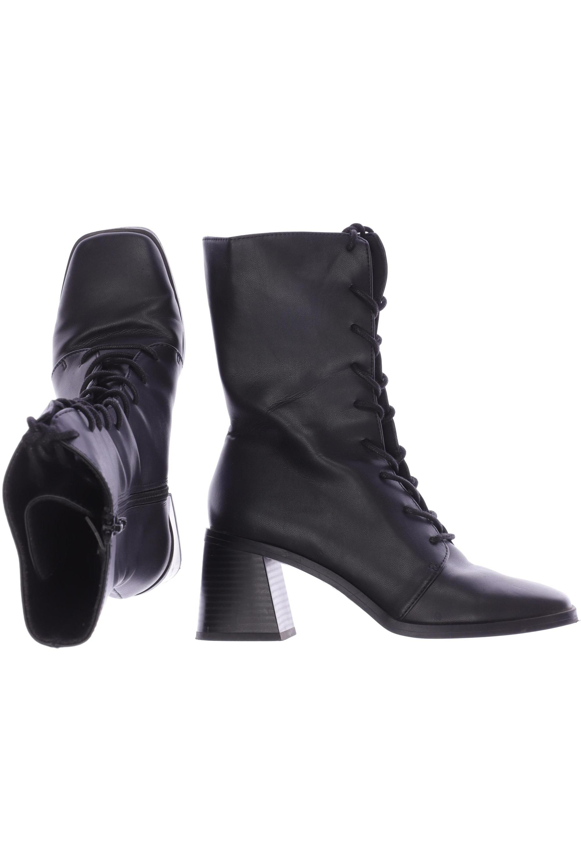 

MONKI Damen Stiefel, schwarz
