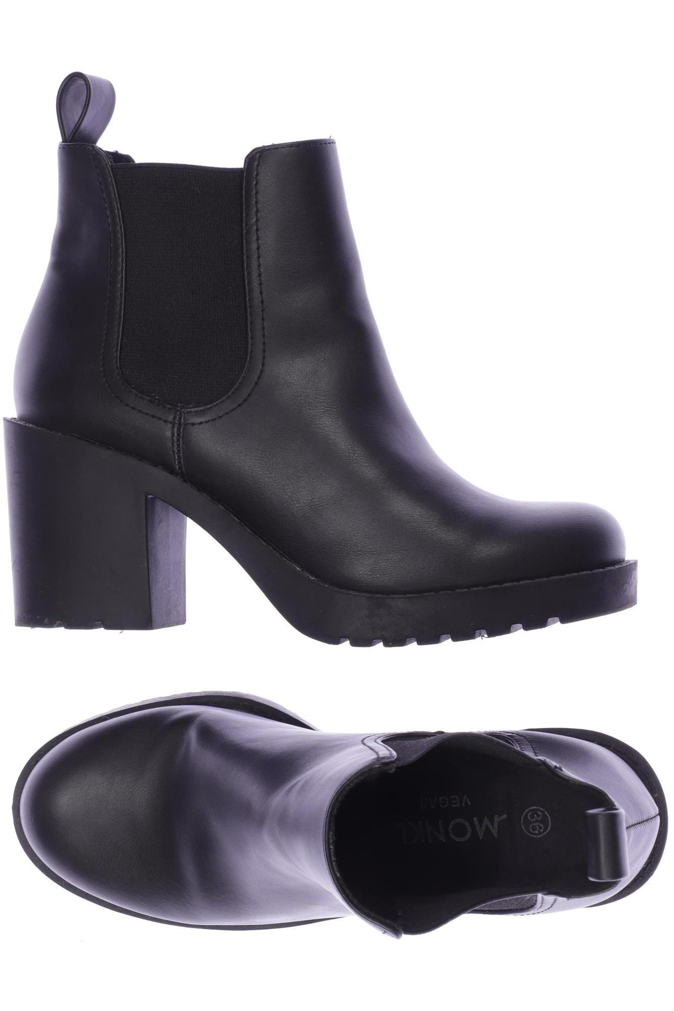 

Monki Damen Stiefelette, schwarz, Gr. 36