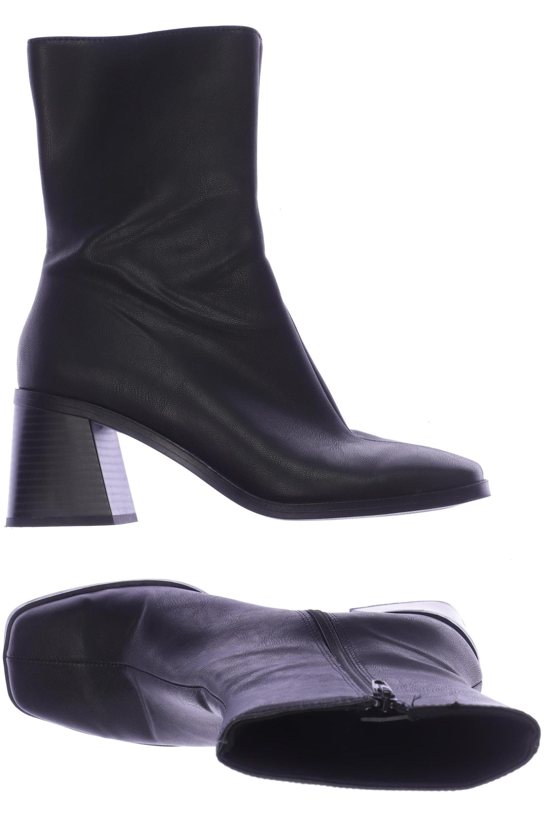 

MONKI Damen Stiefelette, schwarz