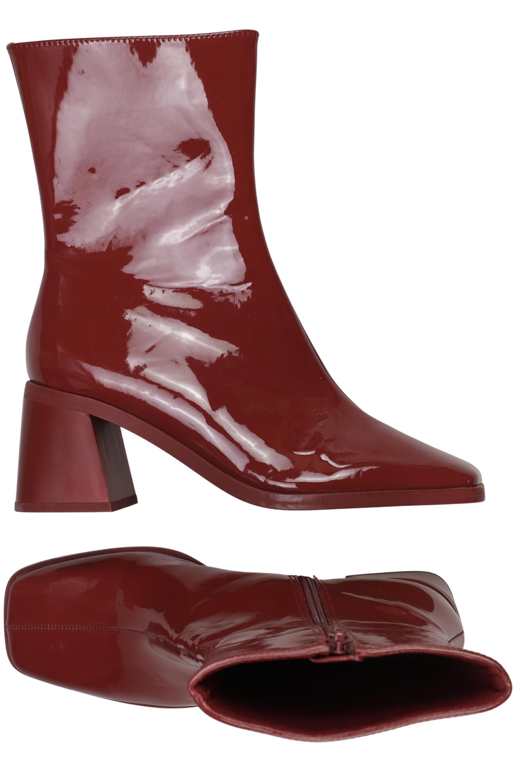 

Monki Damen Stiefelette, rot, Gr. 38