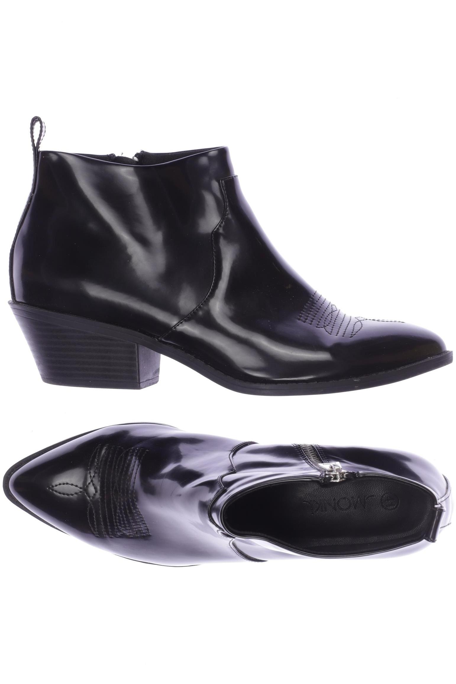 

MONKI Damen Stiefelette, schwarz