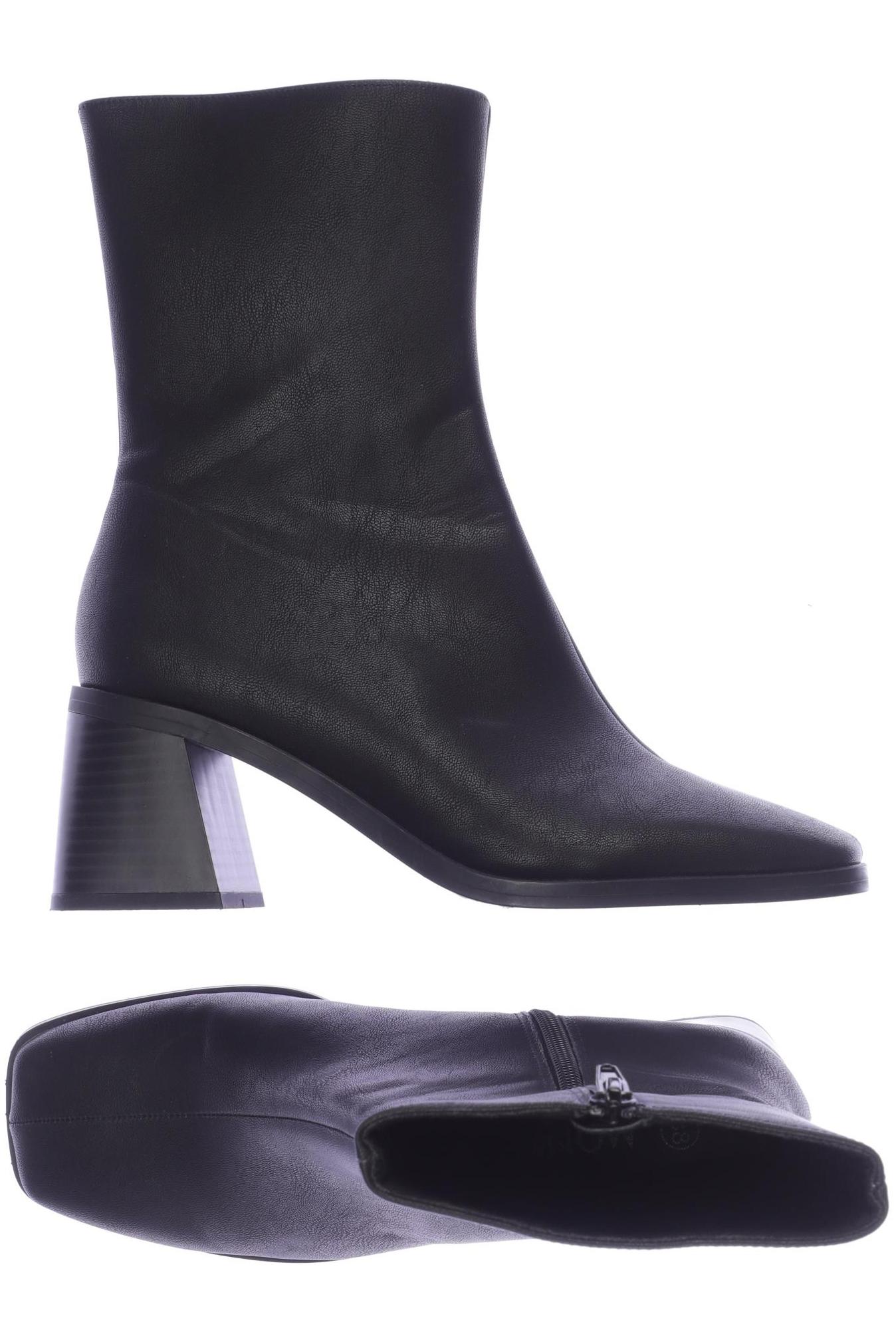 

MONKI Damen Stiefelette, schwarz