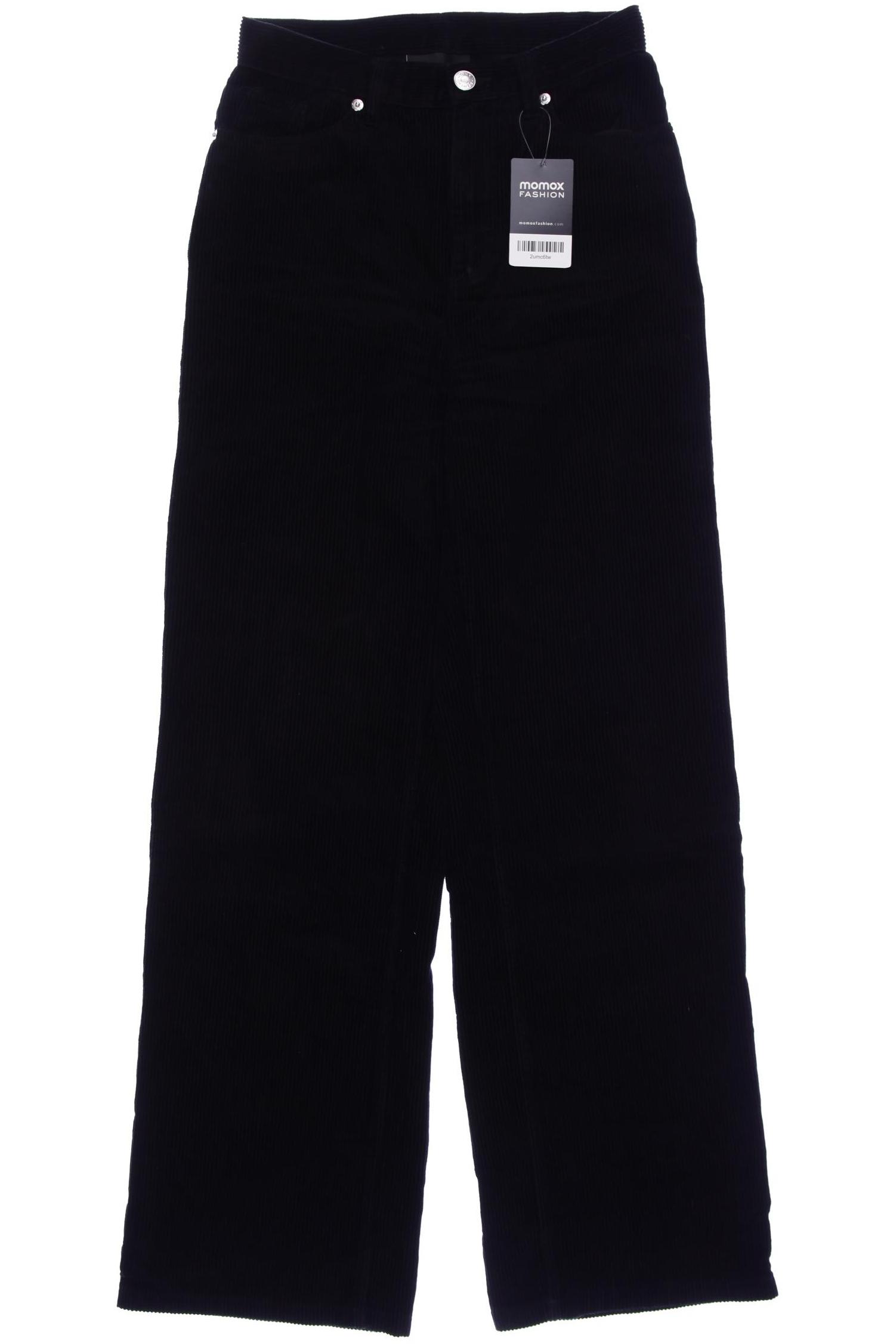 

MONKI Damen Stoffhose, schwarz