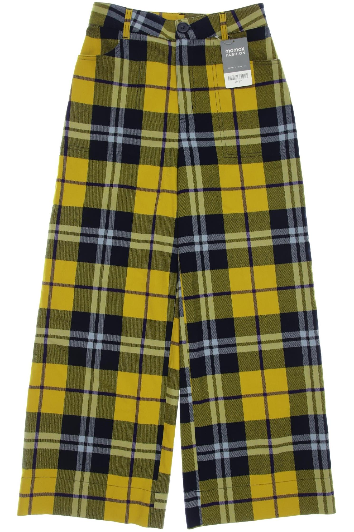 

Monki Damen Stoffhose, gelb, Gr. 34