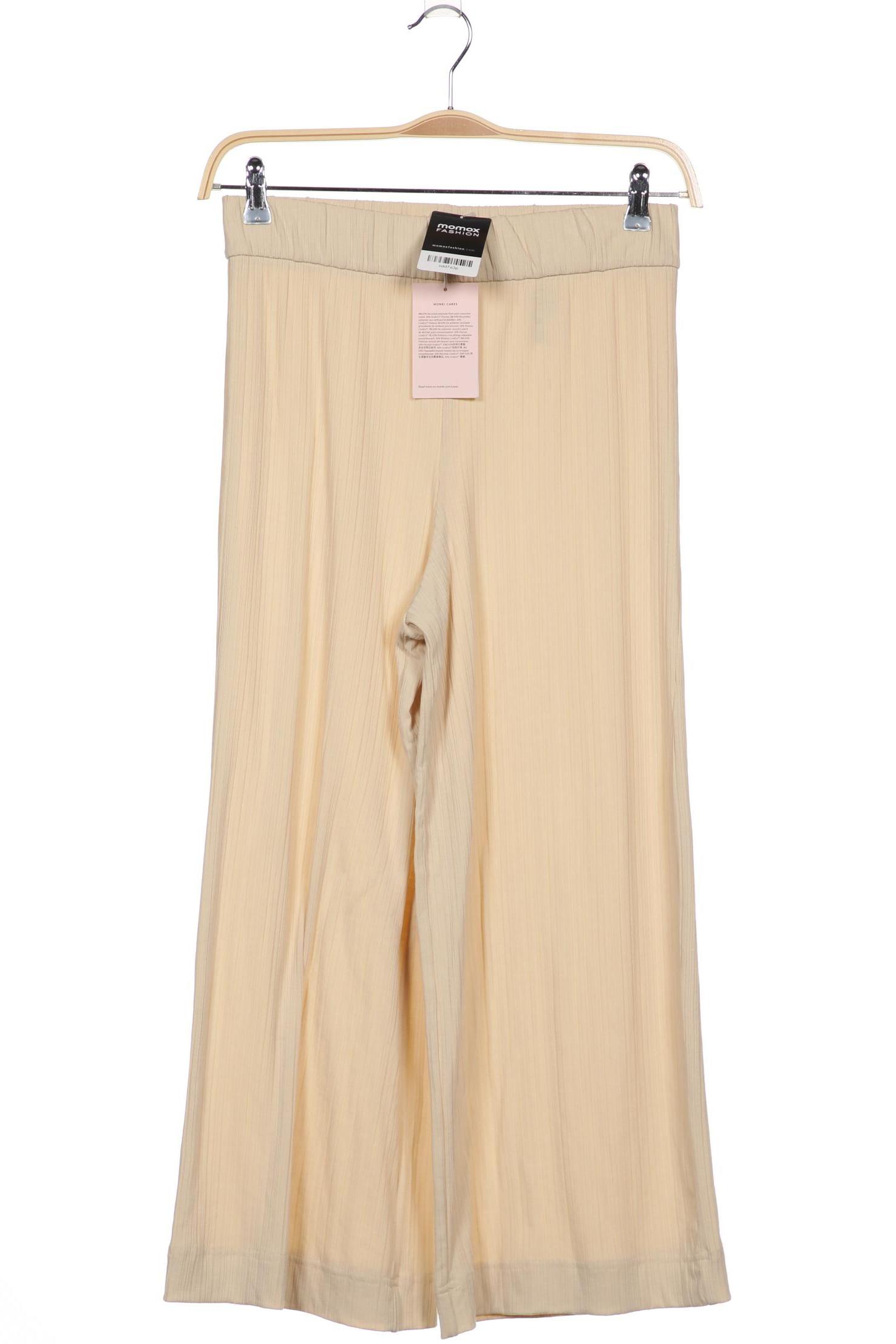 

MONKI Damen Stoffhose, cremeweiß