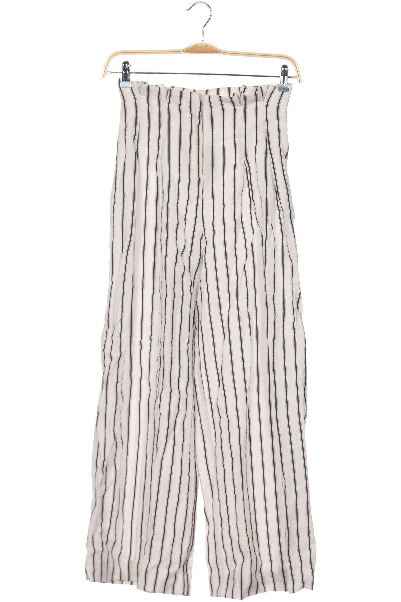 

MONKI Damen Stoffhose, weiß