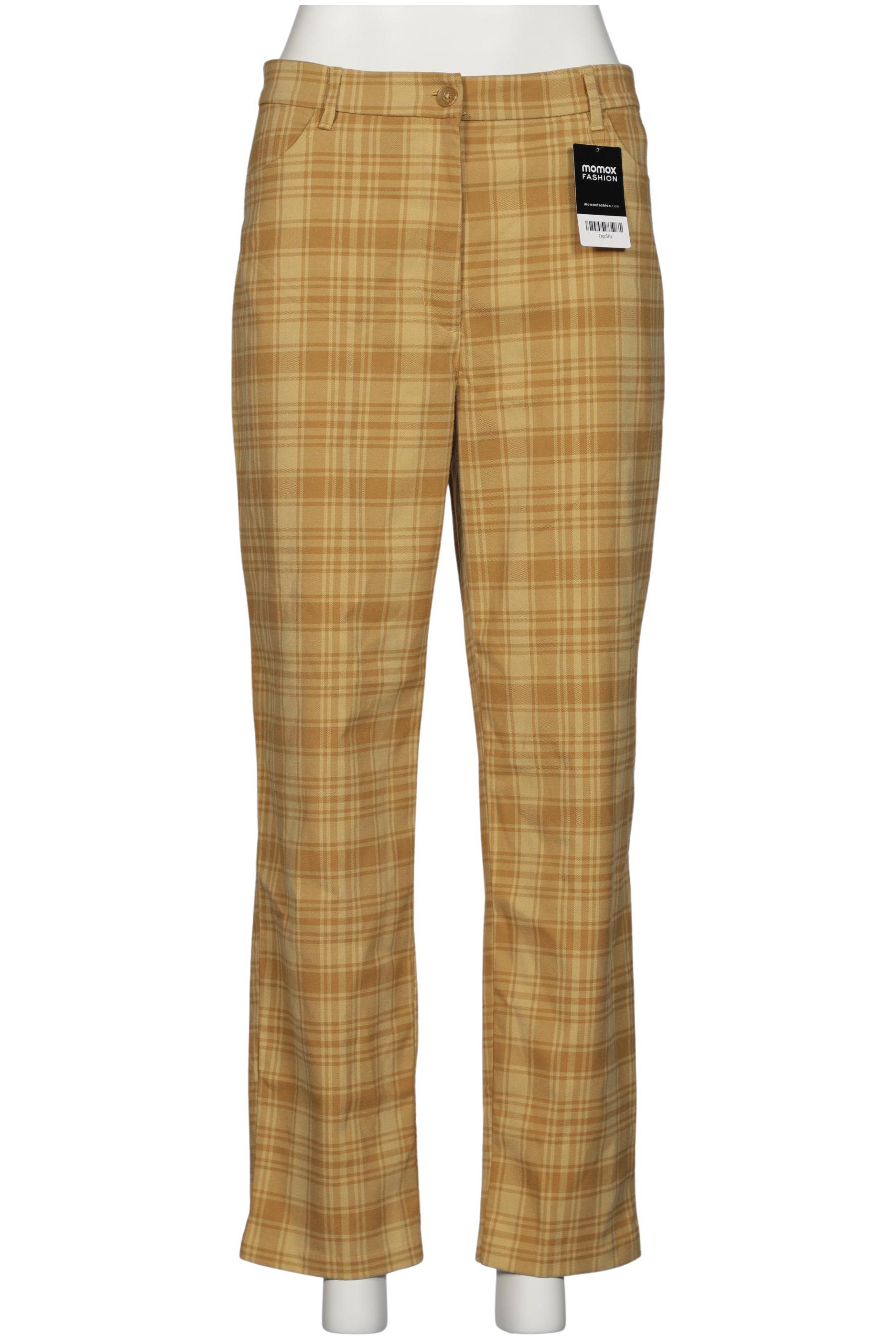 

Monki Damen Stoffhose, gelb, Gr. 42