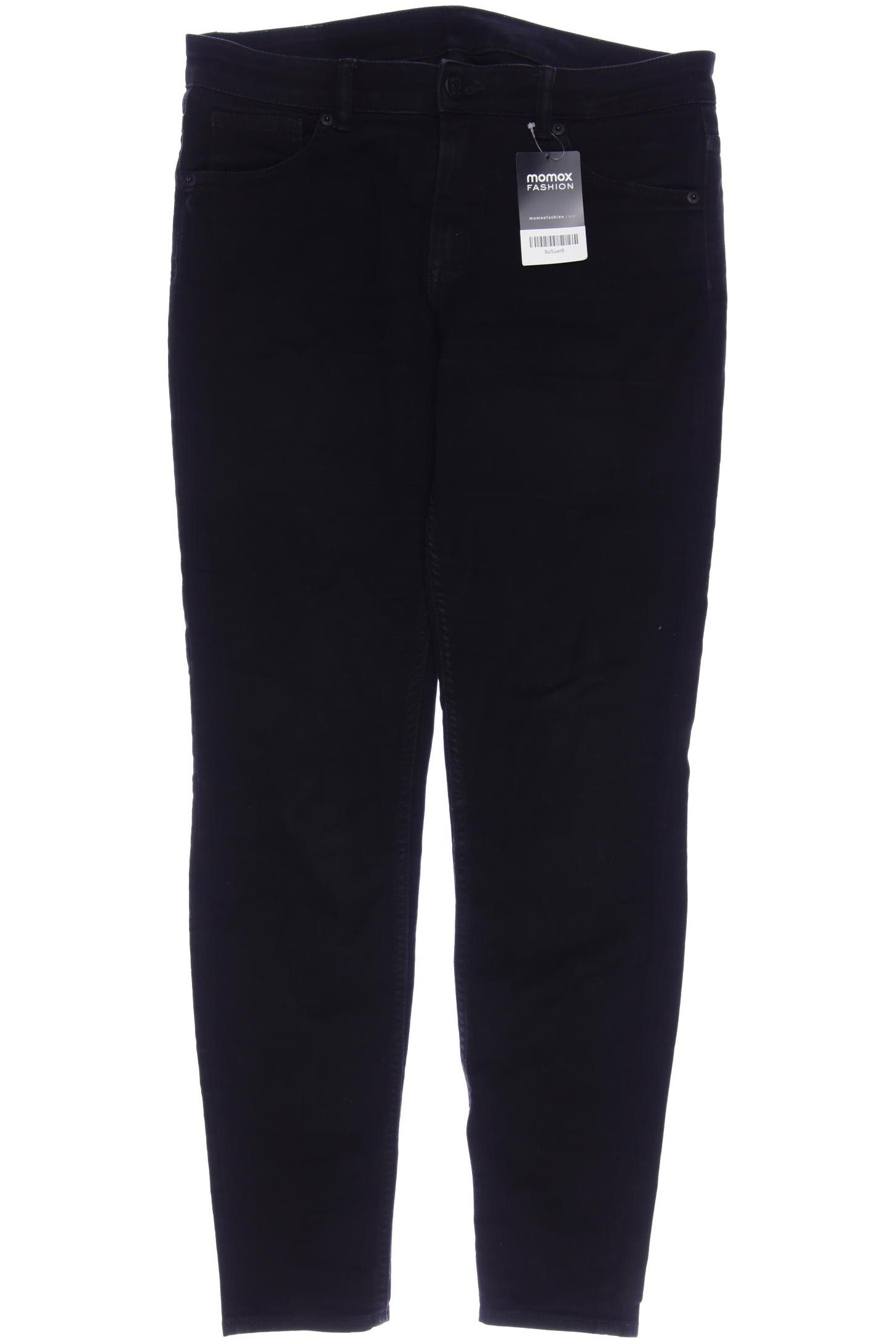 

MONKI Damen Stoffhose, schwarz