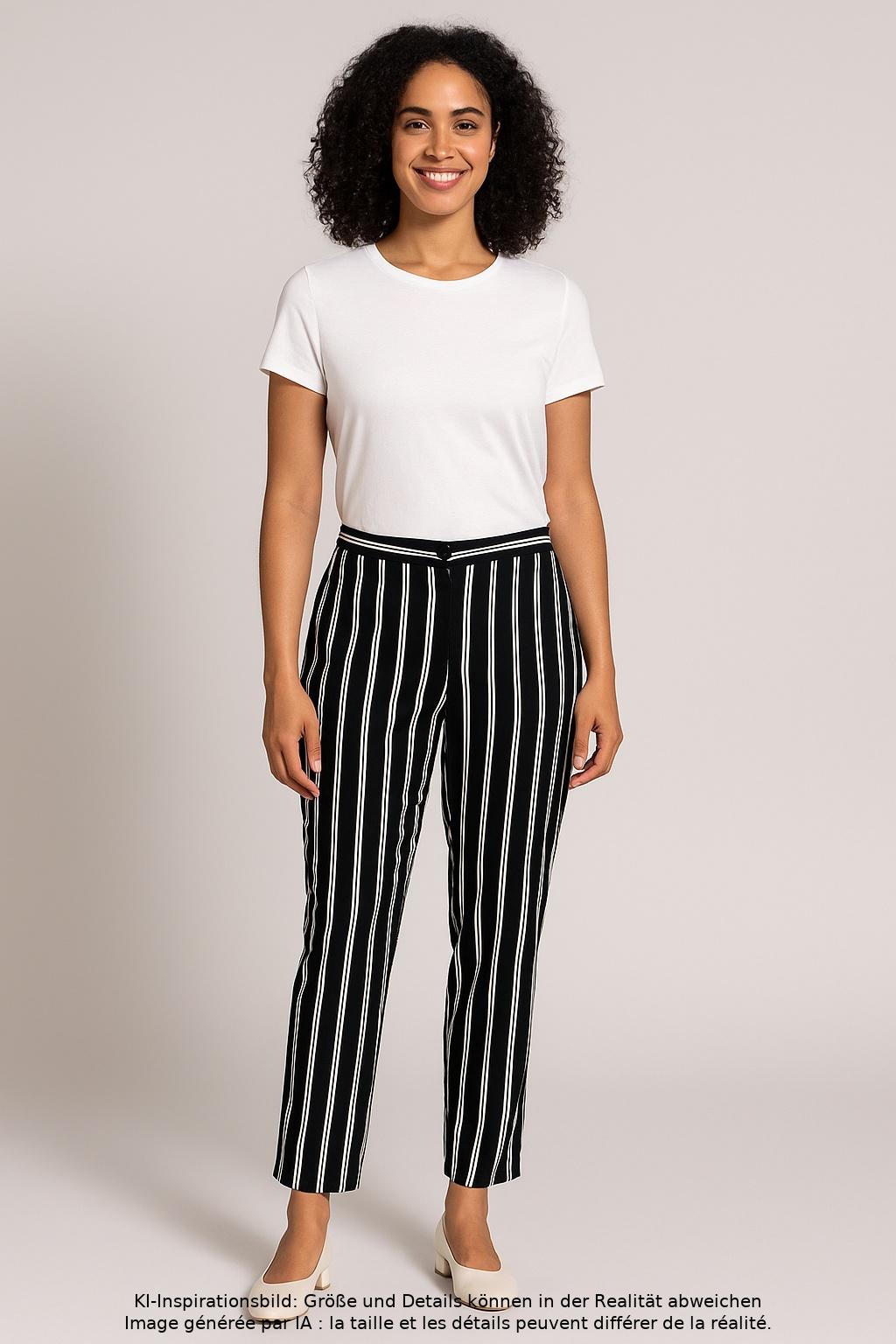 

Monki Damen Stoffhose, mehrfarbig, Gr. 38