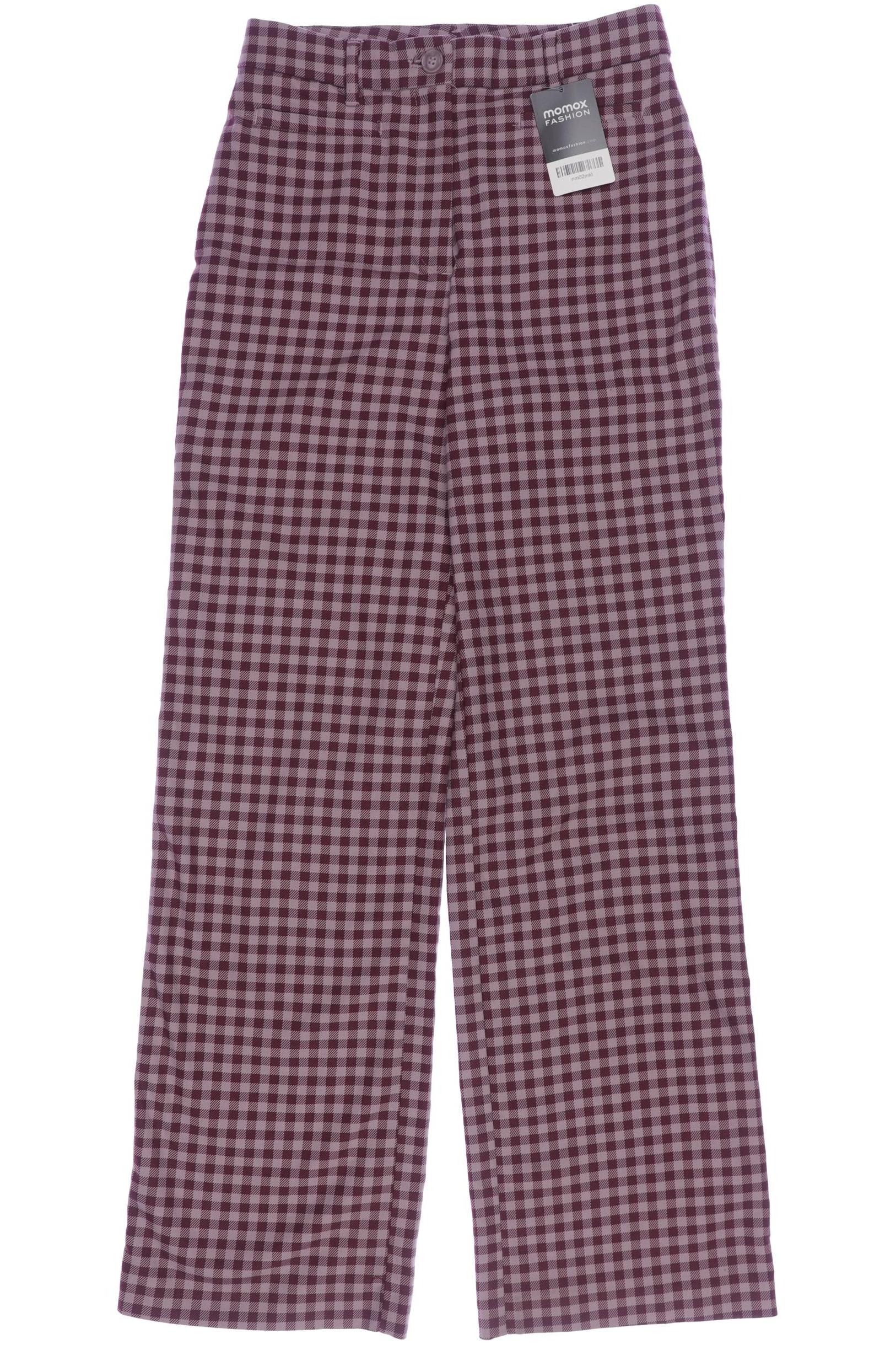 

Monki Damen Stoffhose, bordeaux, Gr. 36