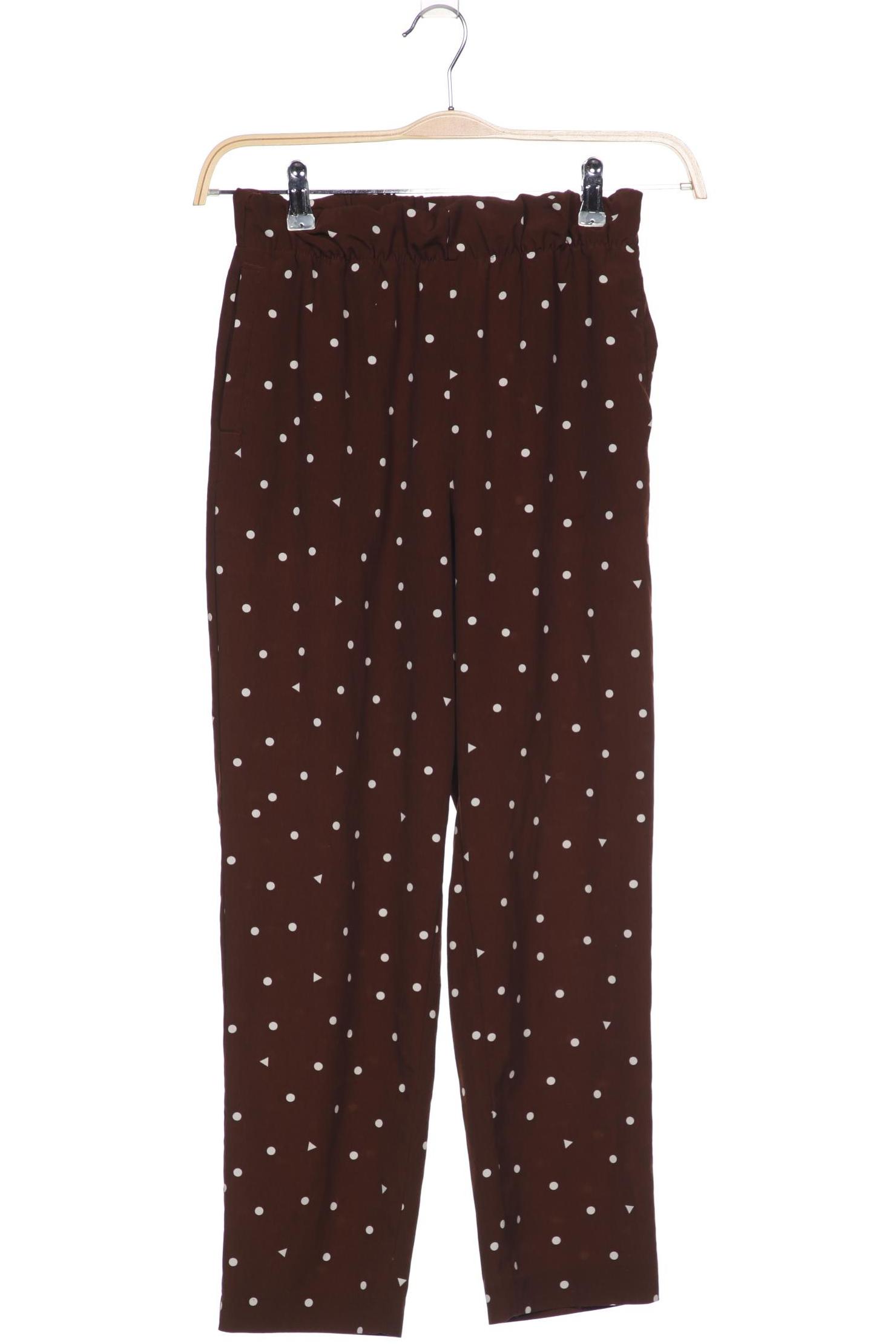 

MONKI Damen Stoffhose, braun