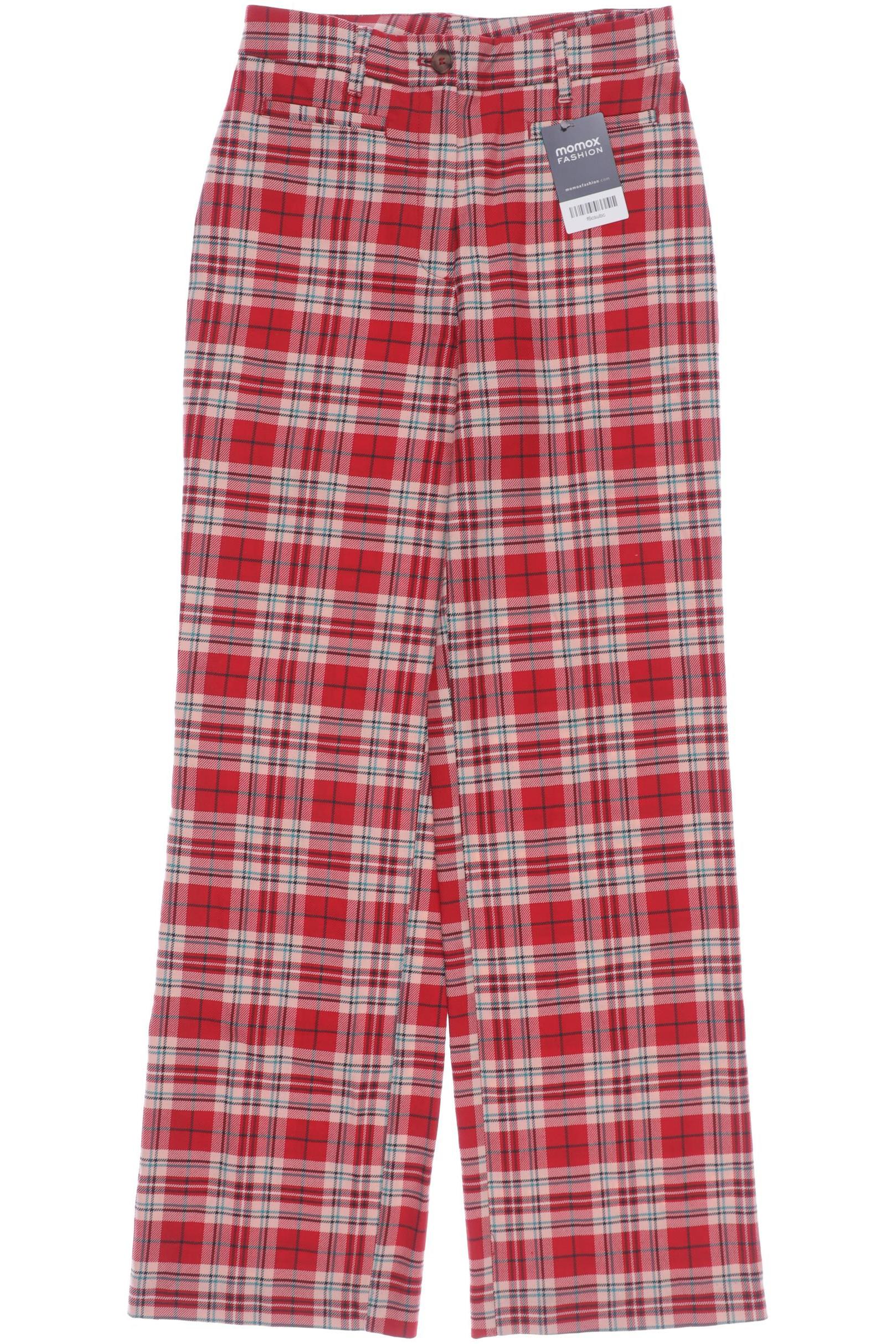 

MONKI Damen Stoffhose, rot