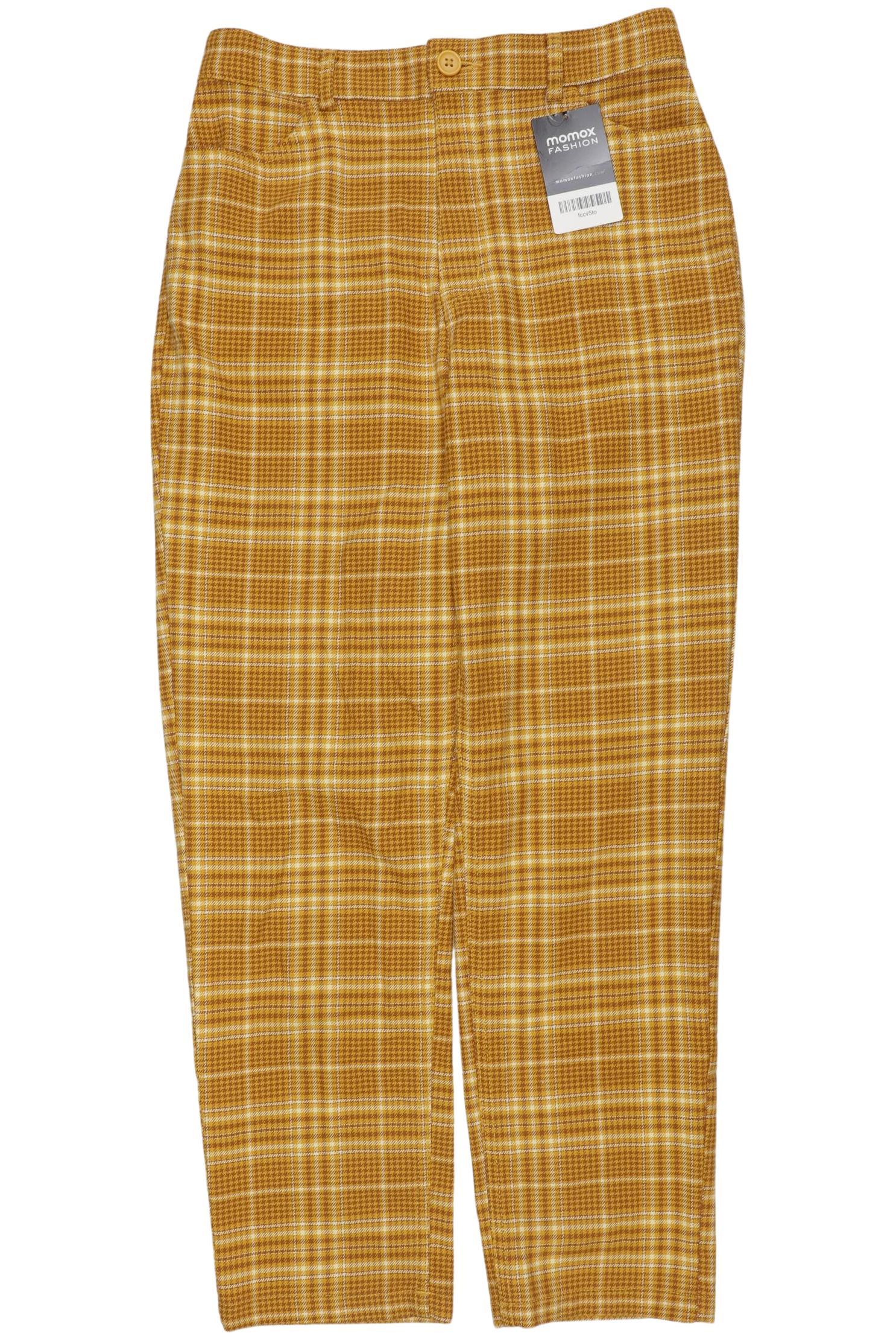 

Monki Damen Stoffhose, gelb, Gr. 36