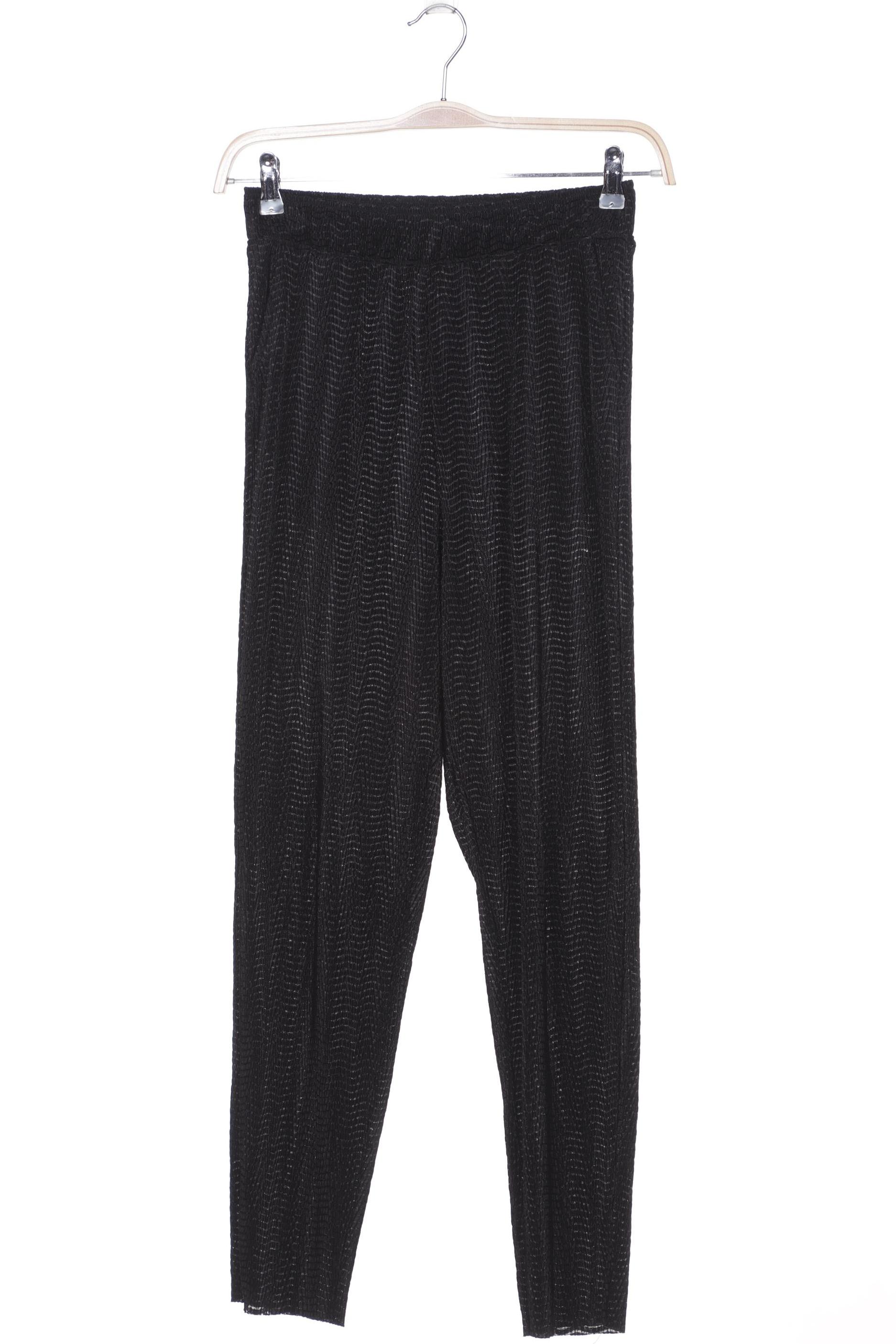

MONKI Damen Stoffhose, schwarz