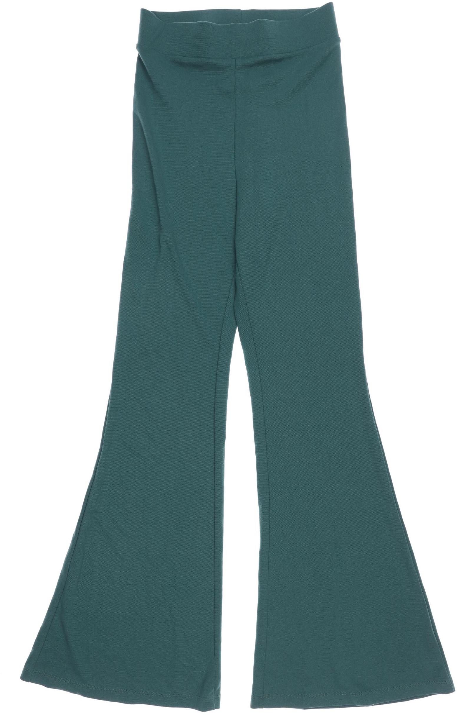 

Monki Damen Stoffhose, türkis, Gr. 0