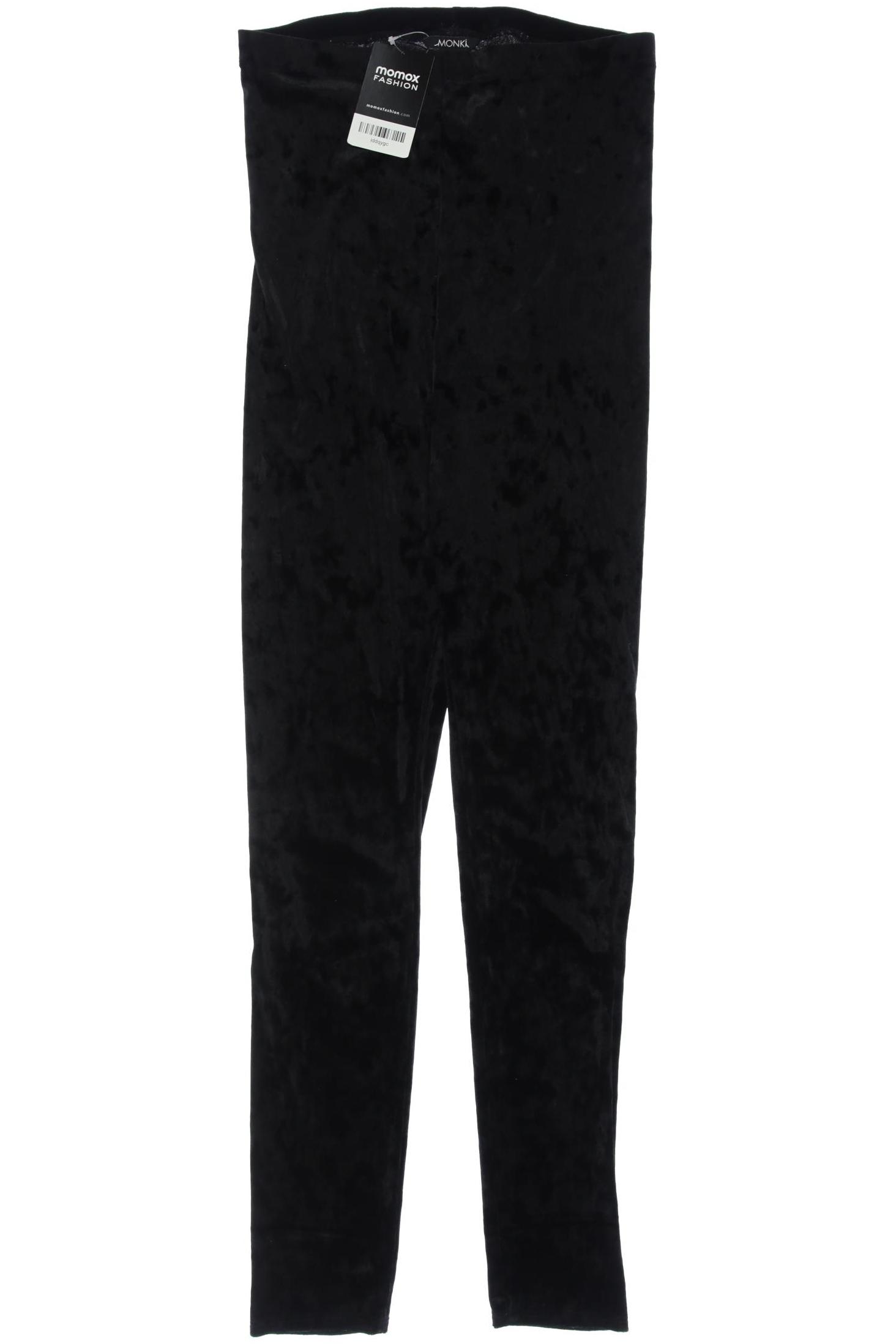 

Monki Damen Stoffhose, schwarz, Gr. 0