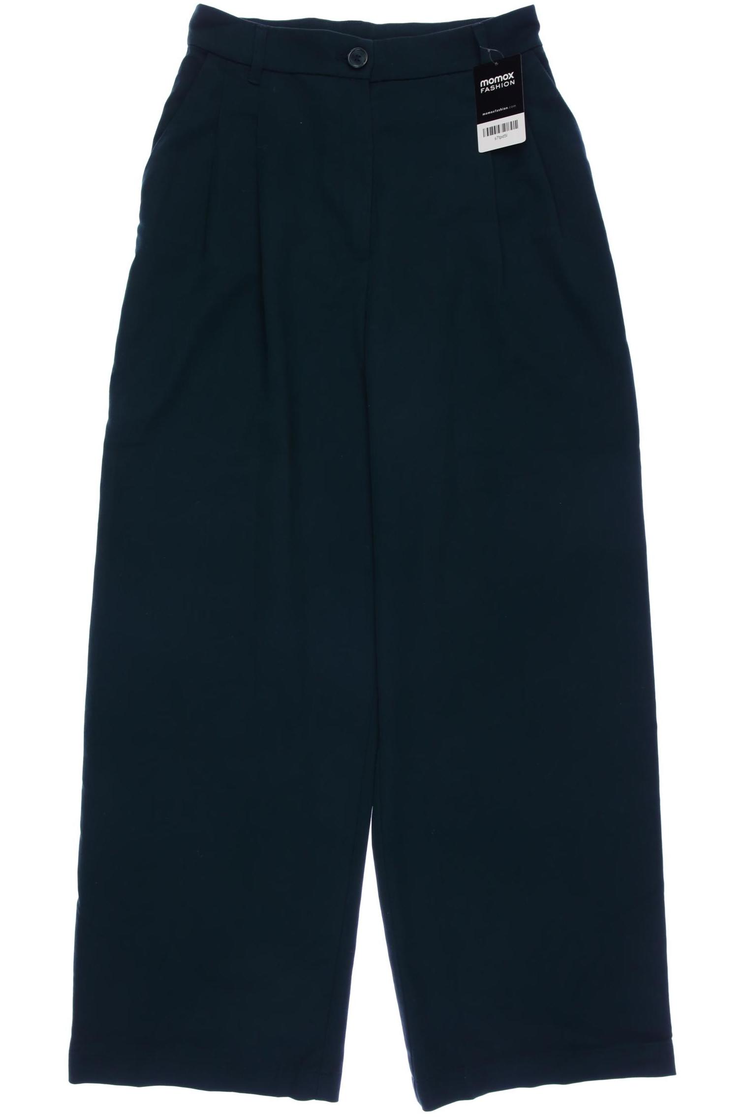 

Monki Damen Stoffhose, türkis, Gr. 38