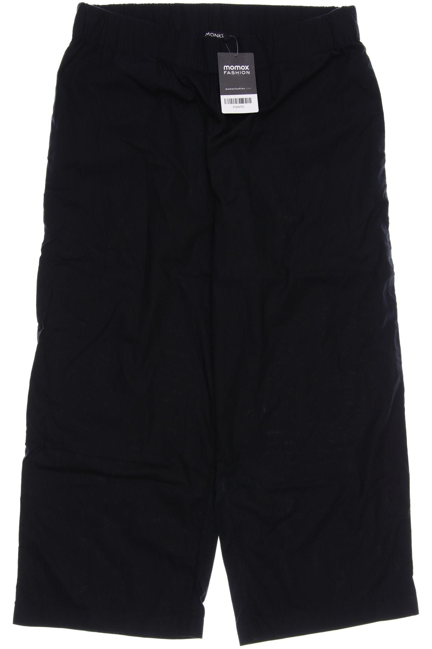 

MONKI Damen Stoffhose, schwarz