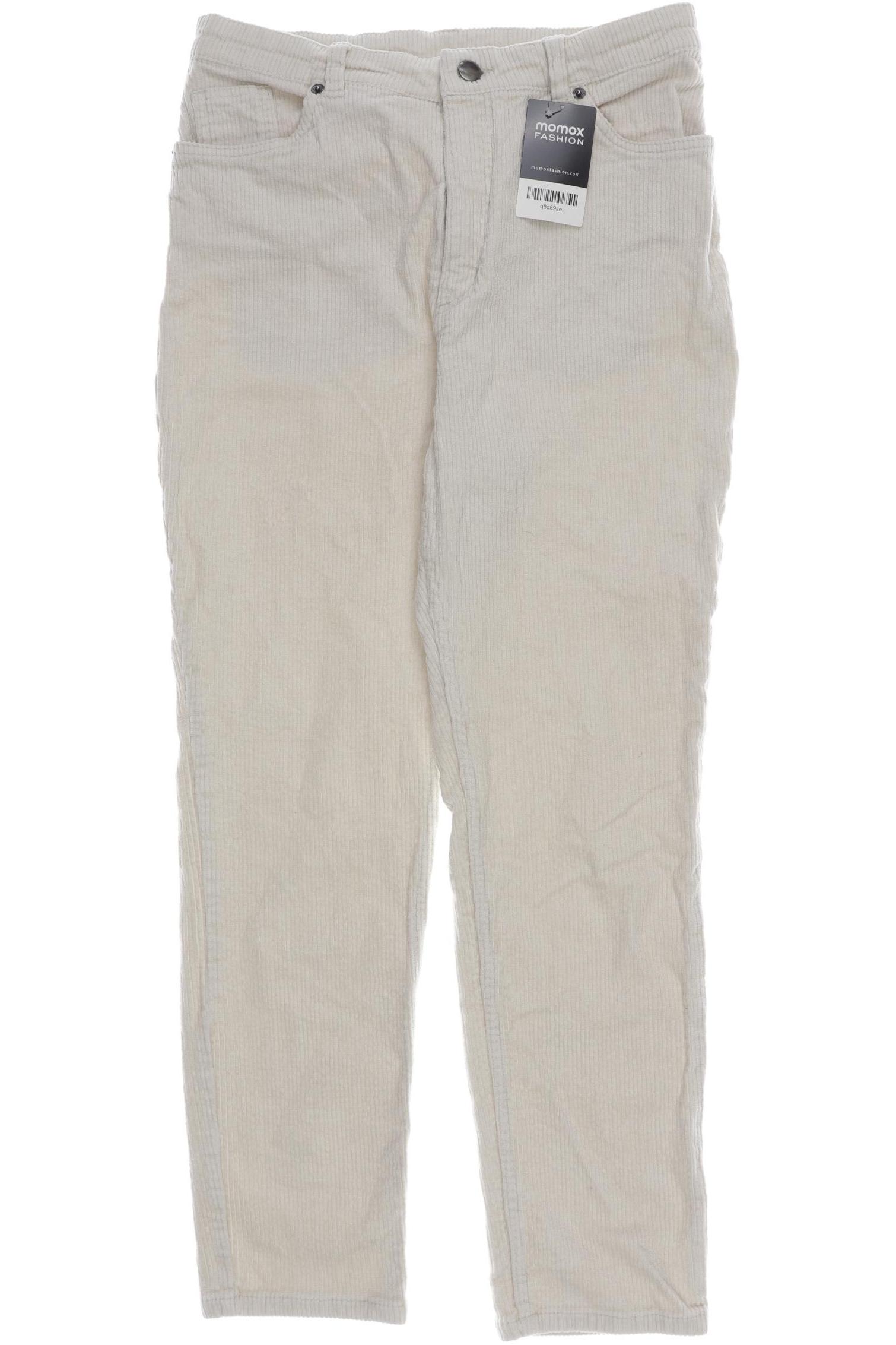 

MONKI Damen Stoffhose, cremeweiß