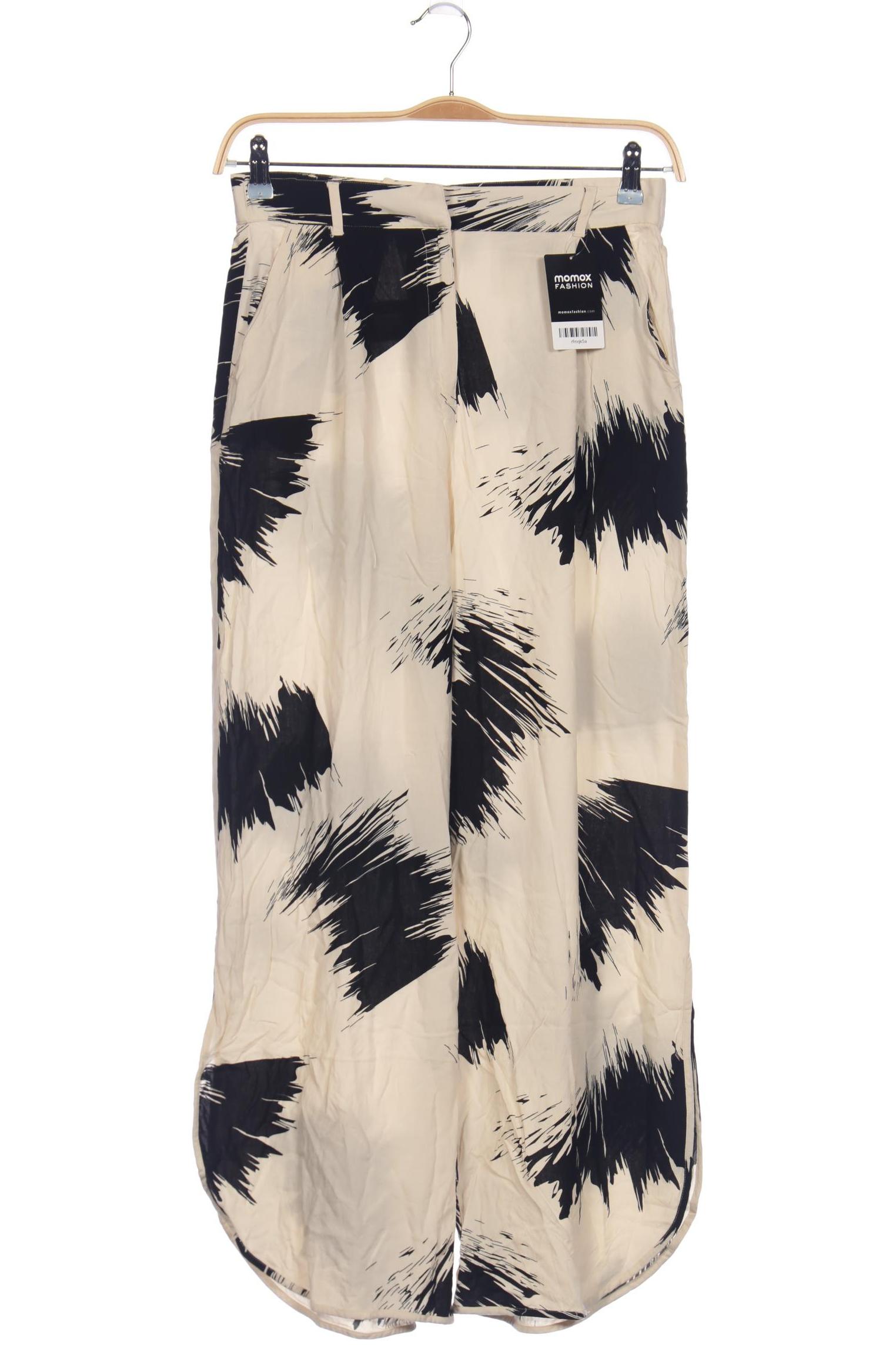 

MONKI Damen Stoffhose, cremeweiß