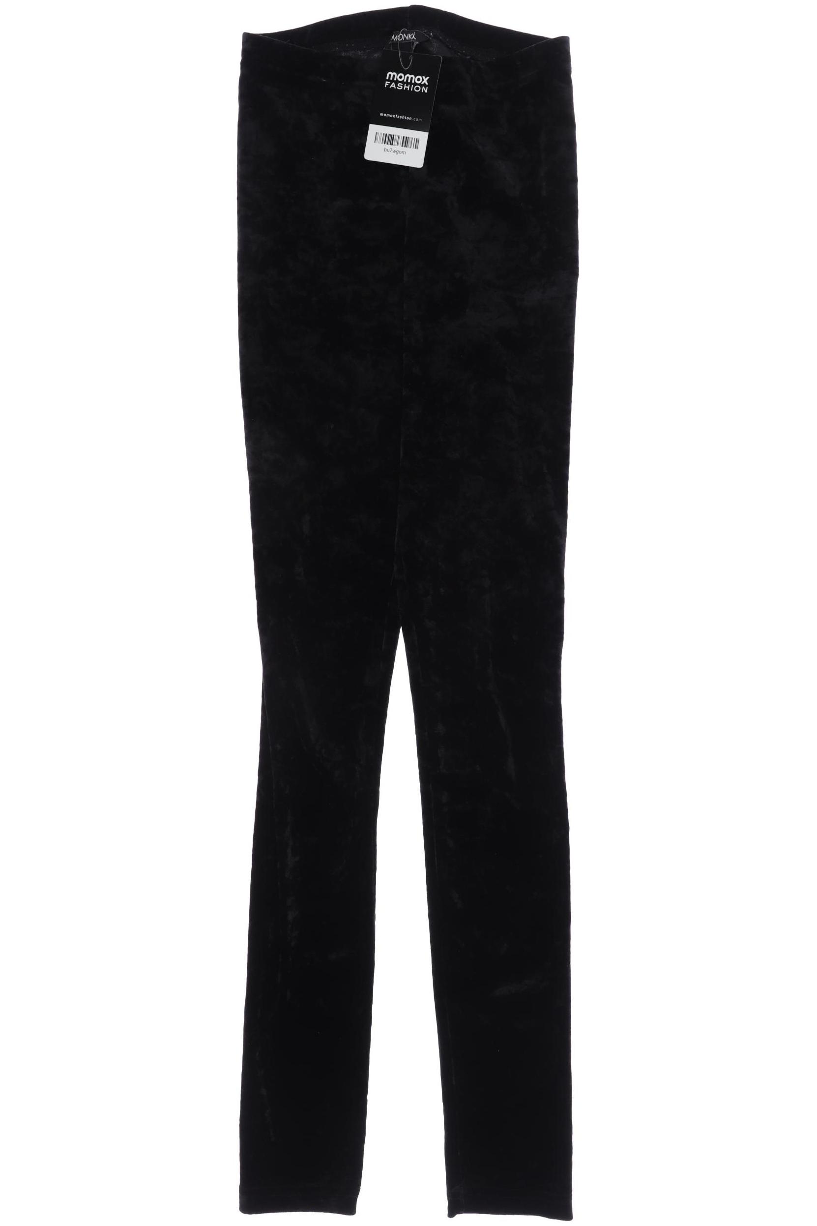 

Monki Damen Stoffhose, schwarz, Gr. 0