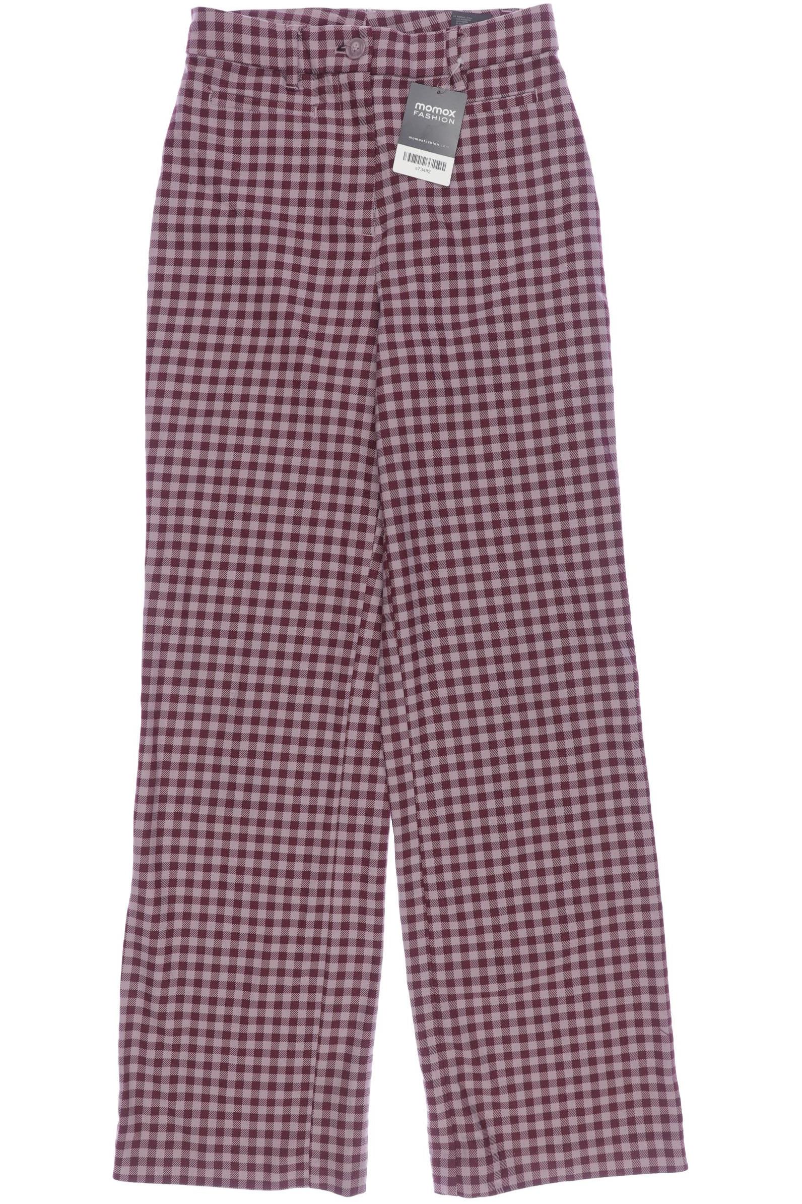 

Monki Damen Stoffhose, bordeaux, Gr. 34