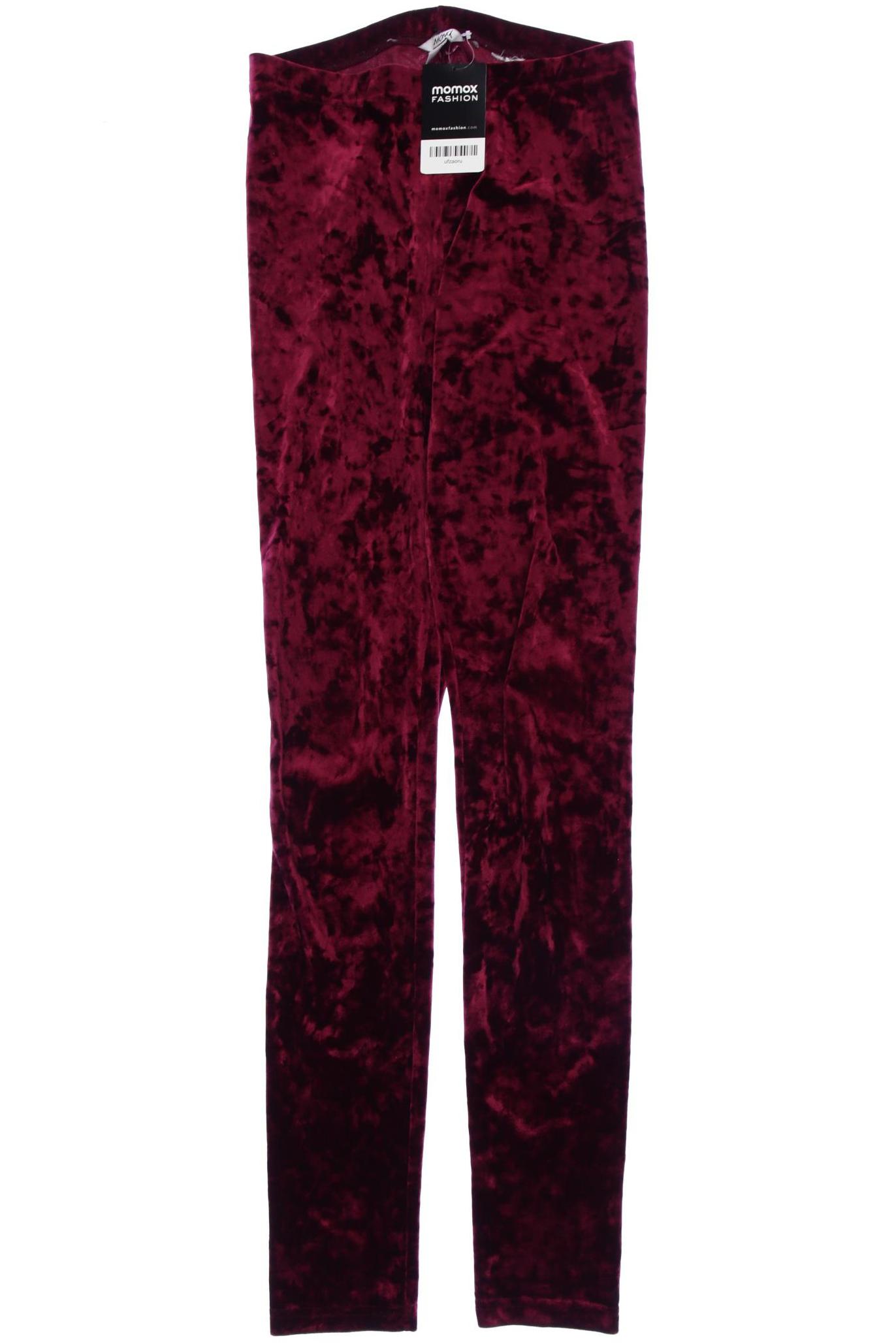 

Monki Damen Stoffhose, bordeaux, Gr. 0