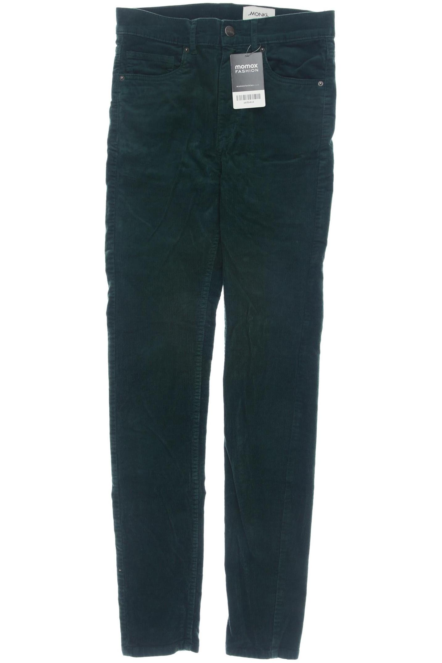 

Monki Damen Stoffhose, grün, Gr. 27