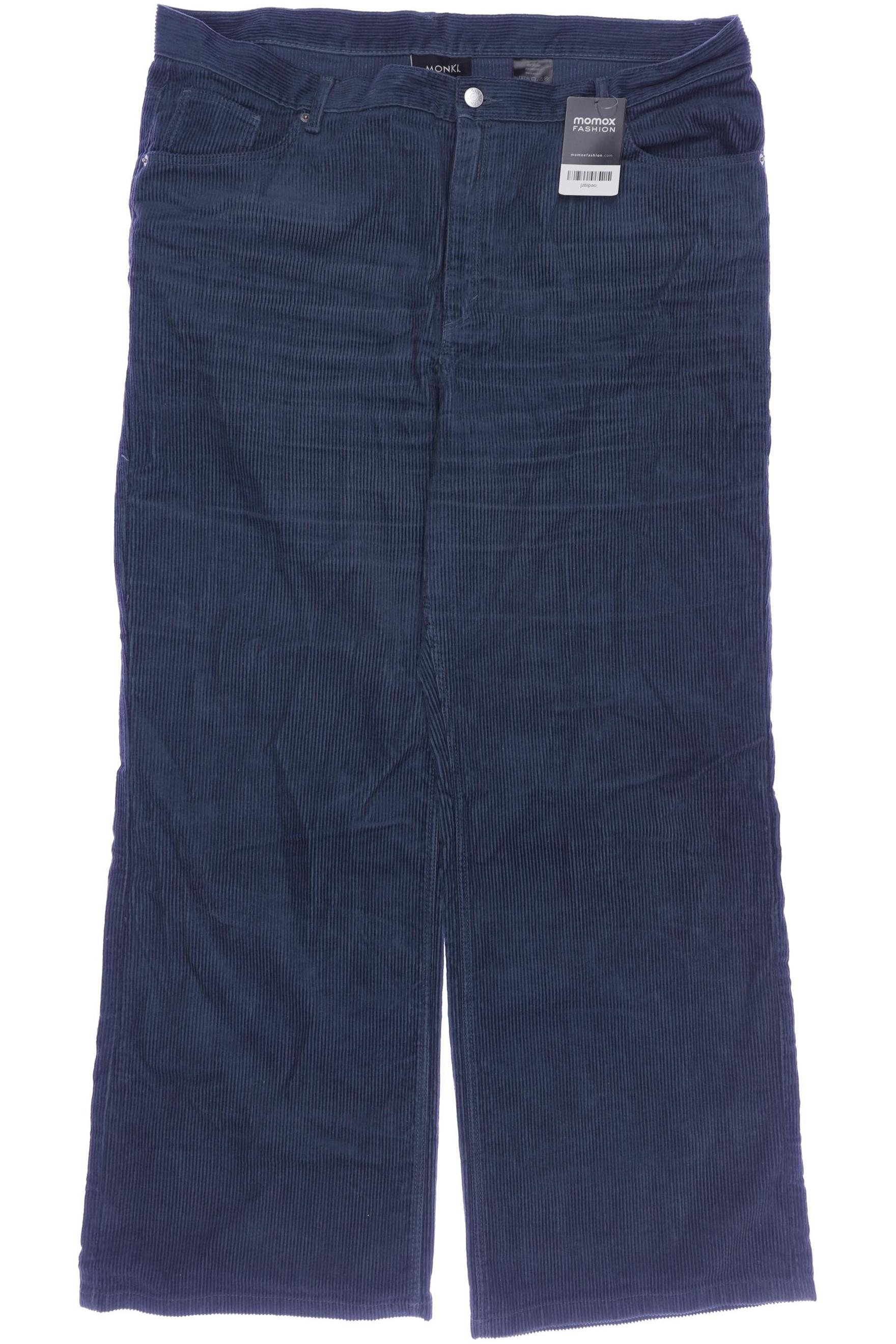 

Monki Damen Stoffhose, blau, Gr. 50