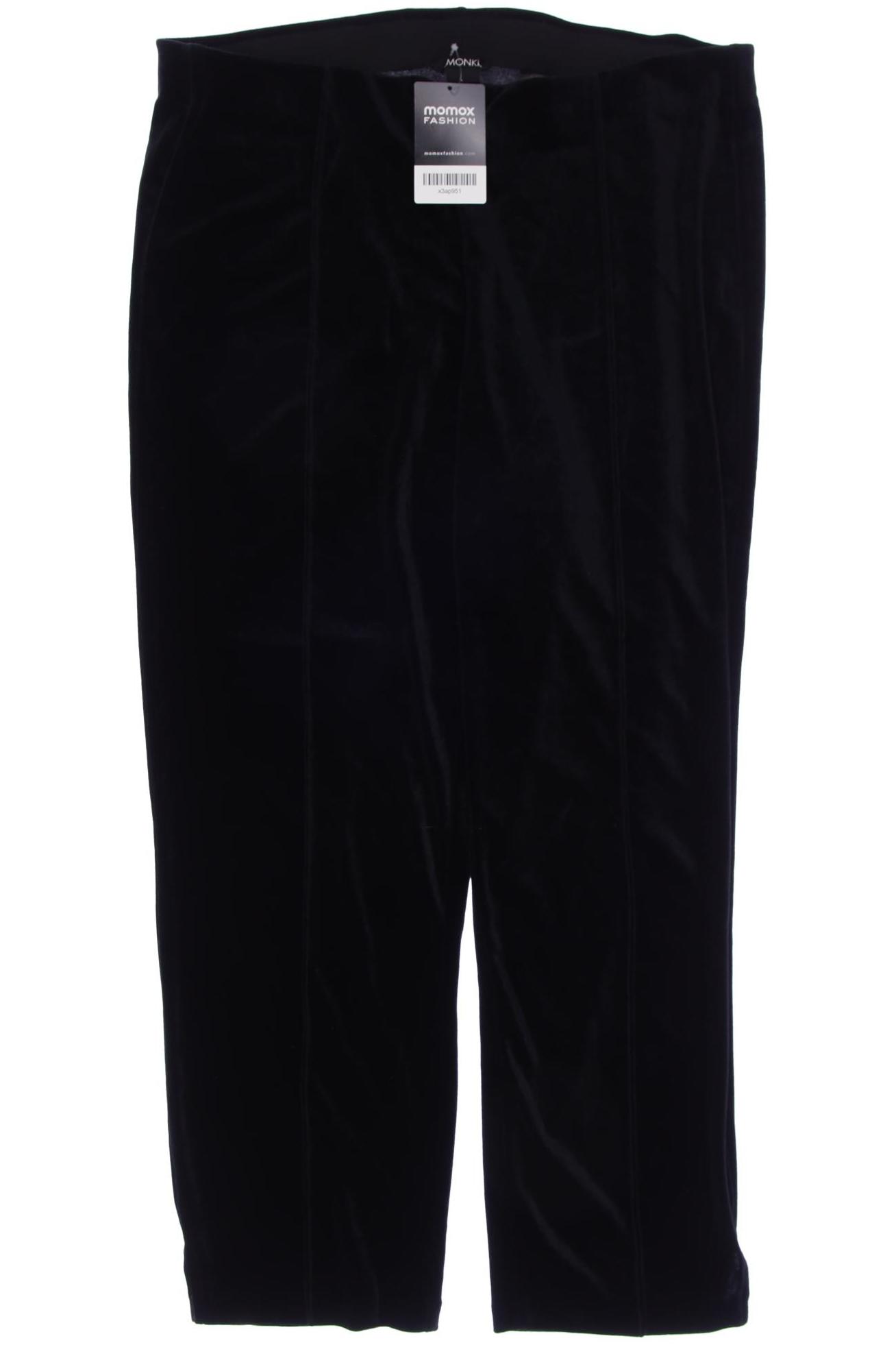 

MONKI Damen Stoffhose, schwarz