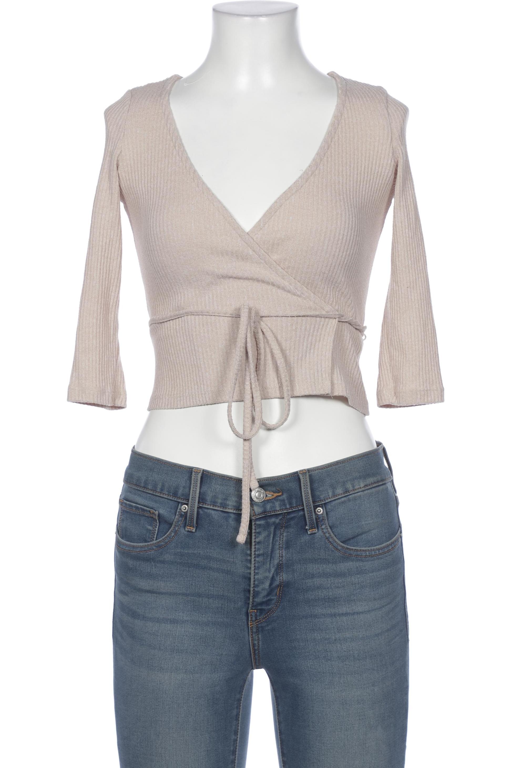 

Monki Damen Strickjacke, beige, Gr. 34