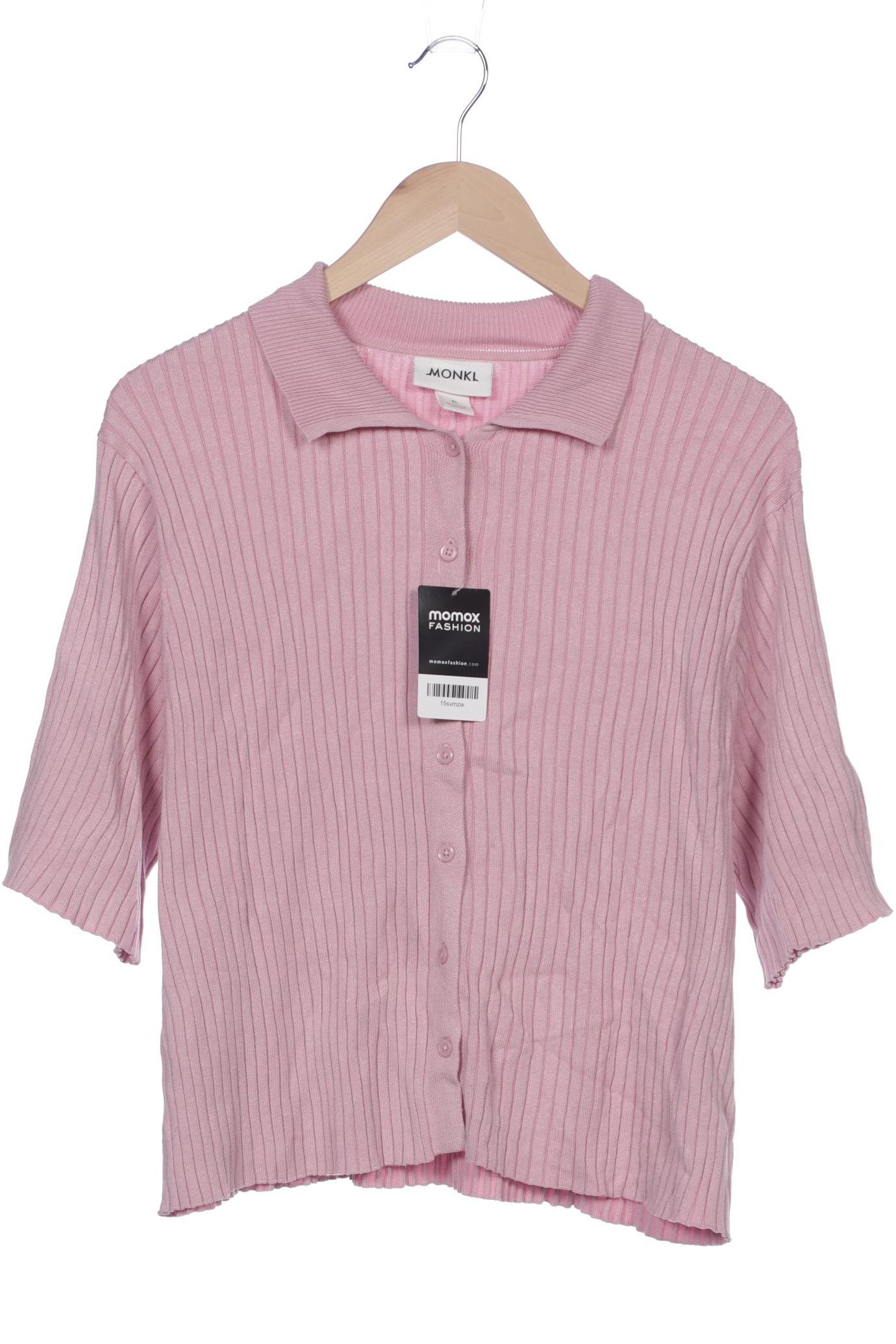 

Monki Damen Strickjacke, pink, Gr. 44