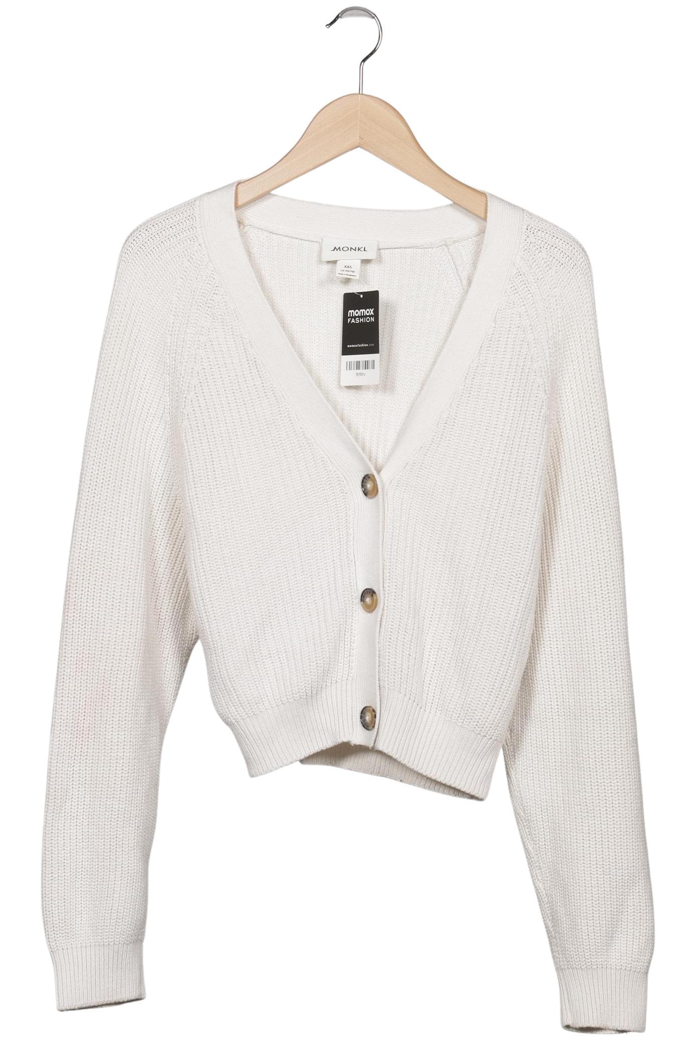 

Monki Damen Strickjacke, cremeweiß, Gr. 32