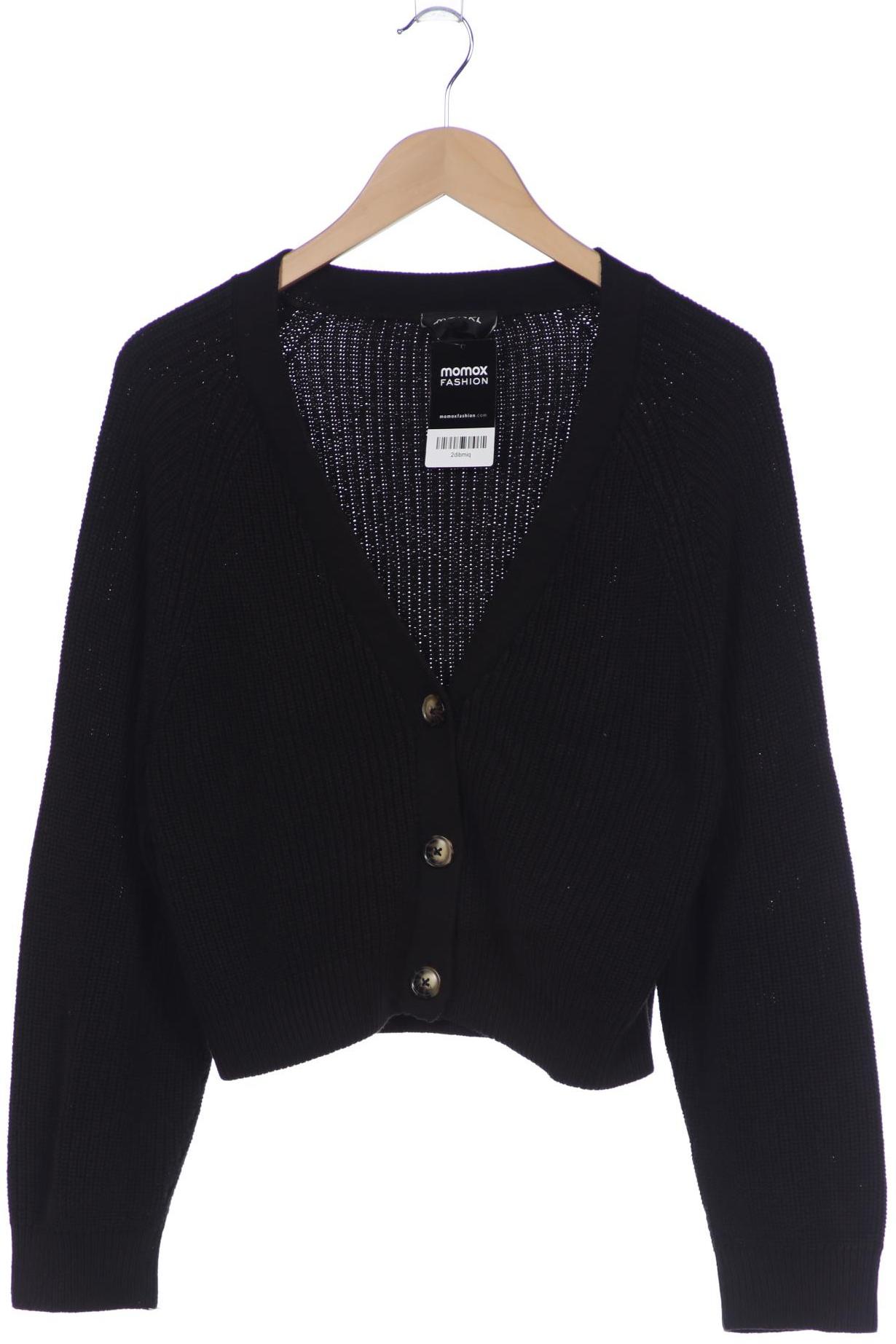 

Monki Damen Strickjacke, schwarz, Gr. 38