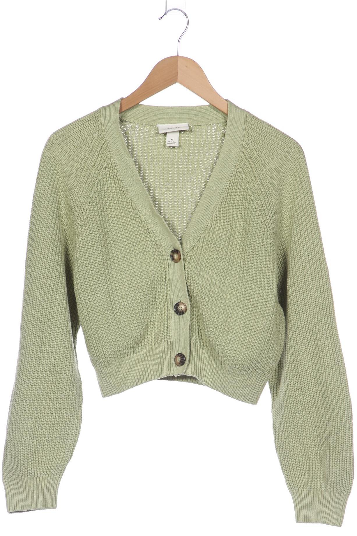 

Monki Damen Strickjacke, hellgrün, Gr. 34