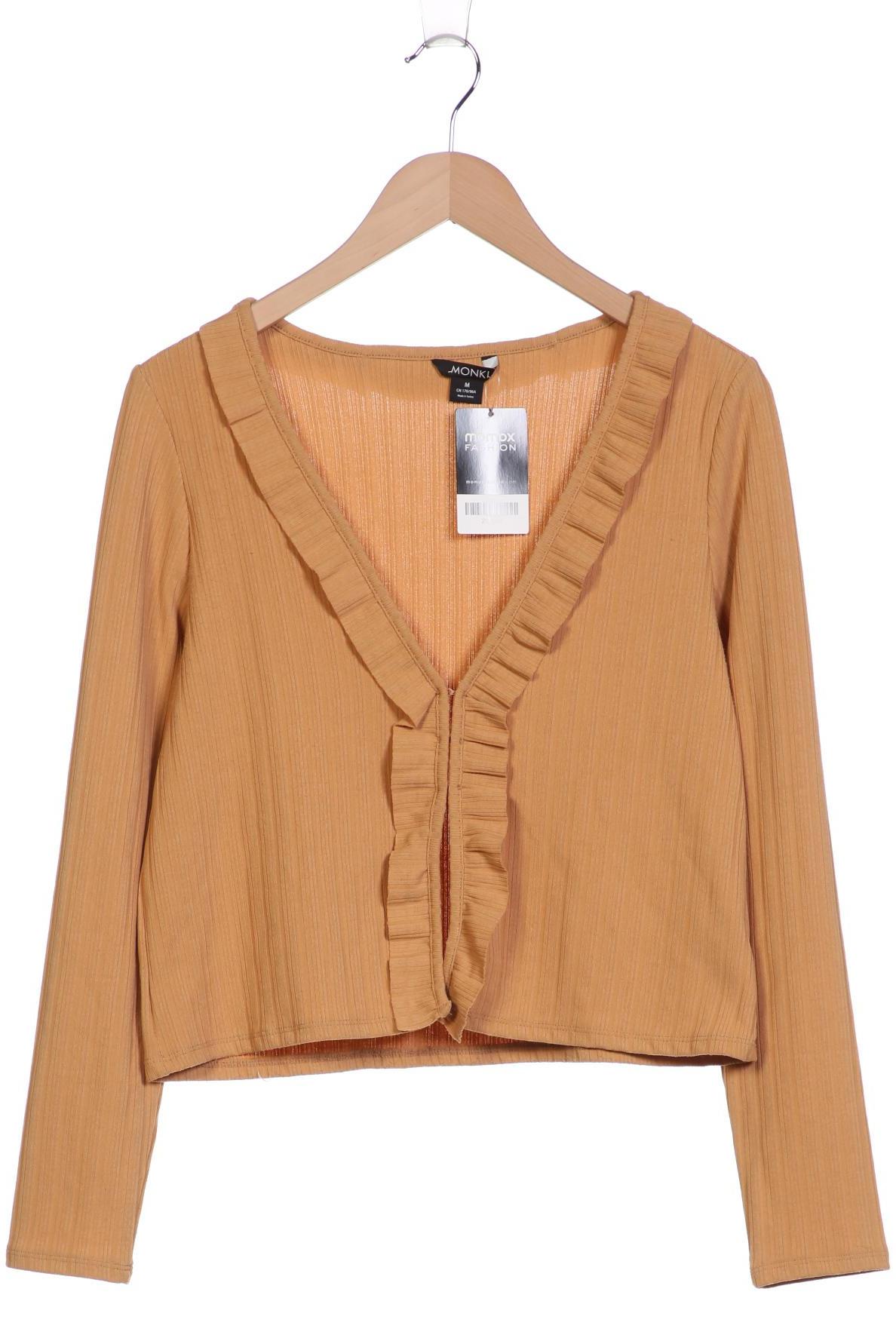 

Monki Damen Strickjacke, beige, Gr. 38