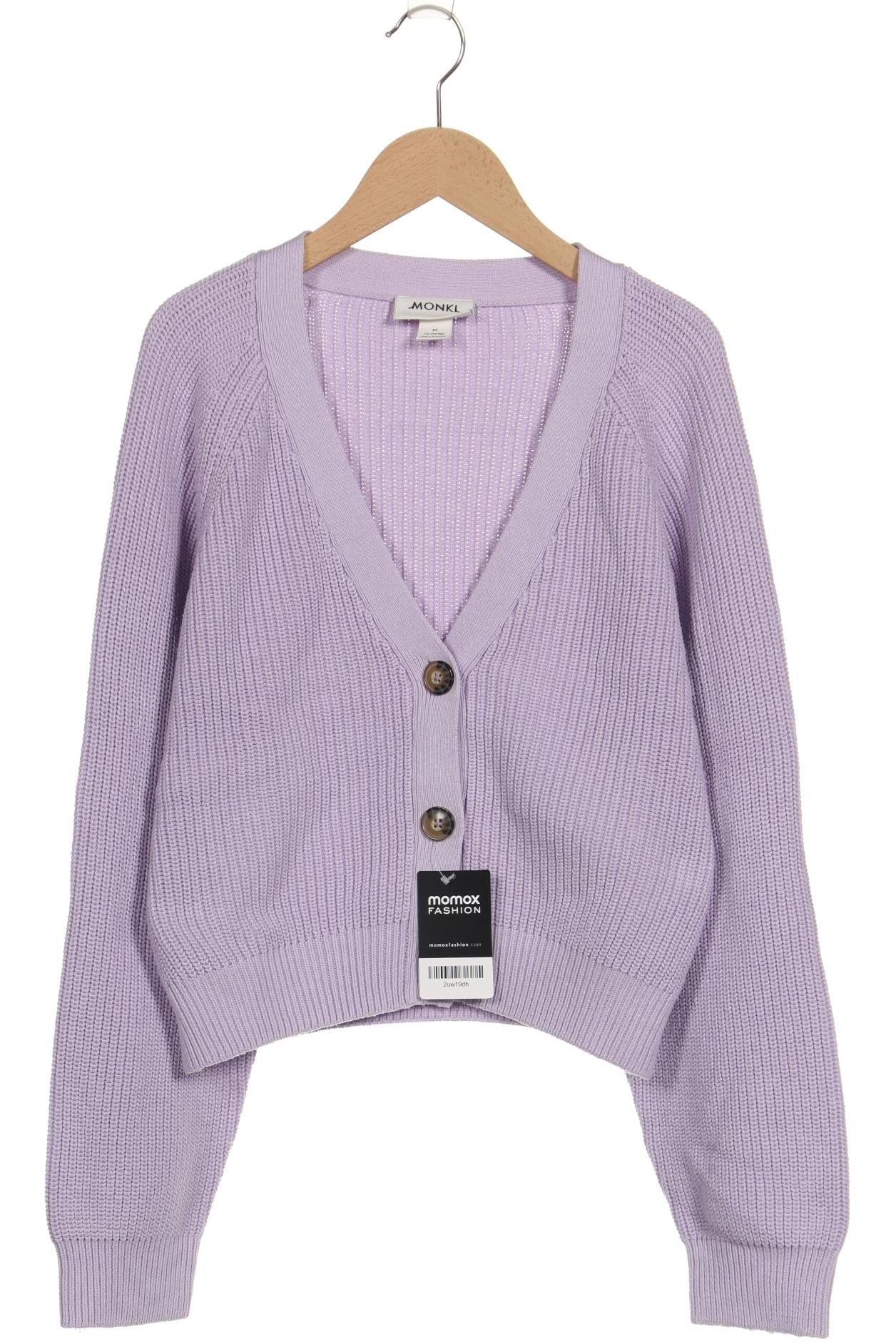 

Monki Damen Strickjacke, flieder, Gr. 38