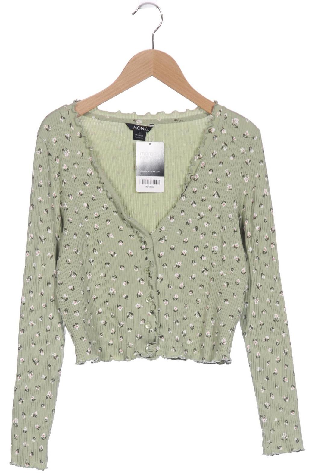

Monki Damen Strickjacke, hellgrün, Gr. 38