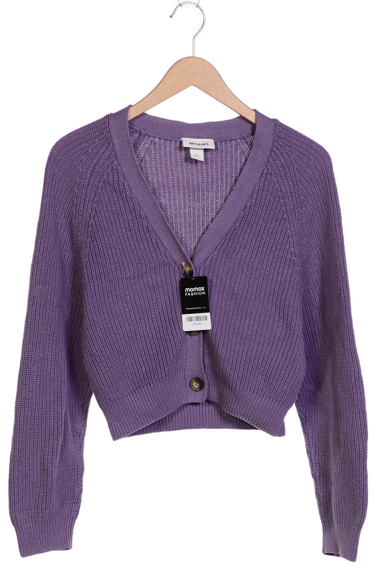 

Monki Damen Strickjacke, flieder, Gr. 32