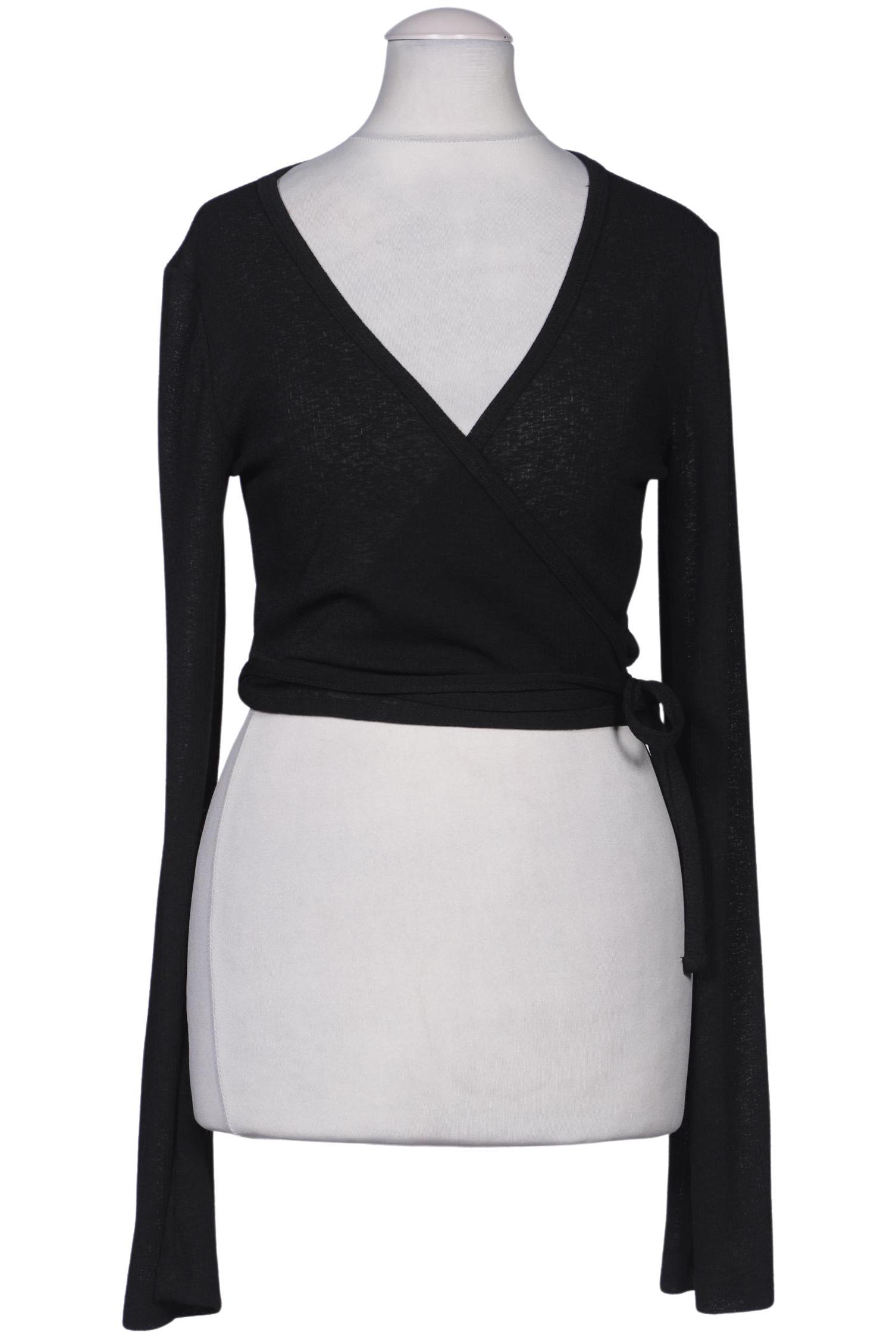 

Monki Damen Strickjacke, schwarz, Gr. 36