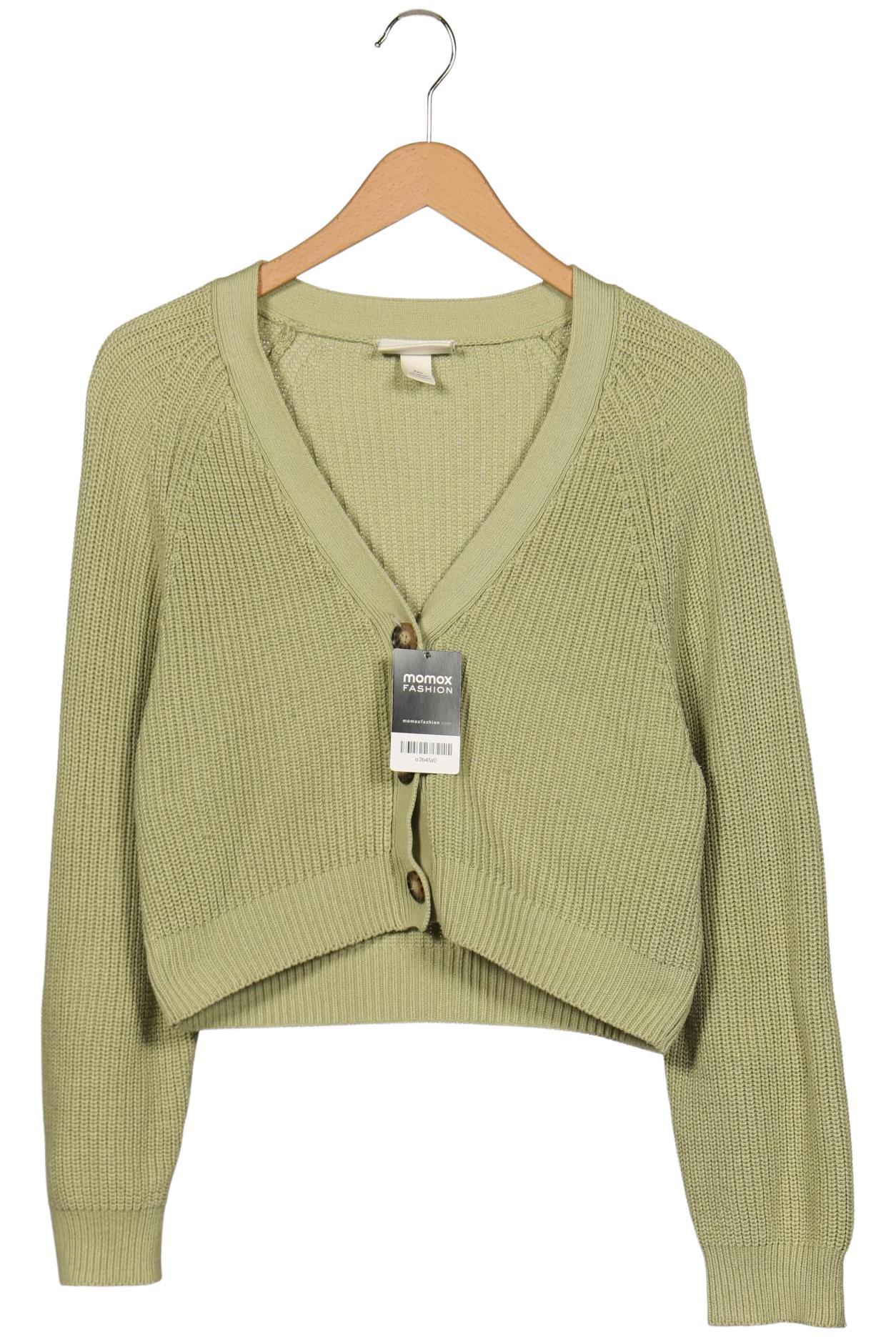 

Monki Damen Strickjacke, grün, Gr. 32