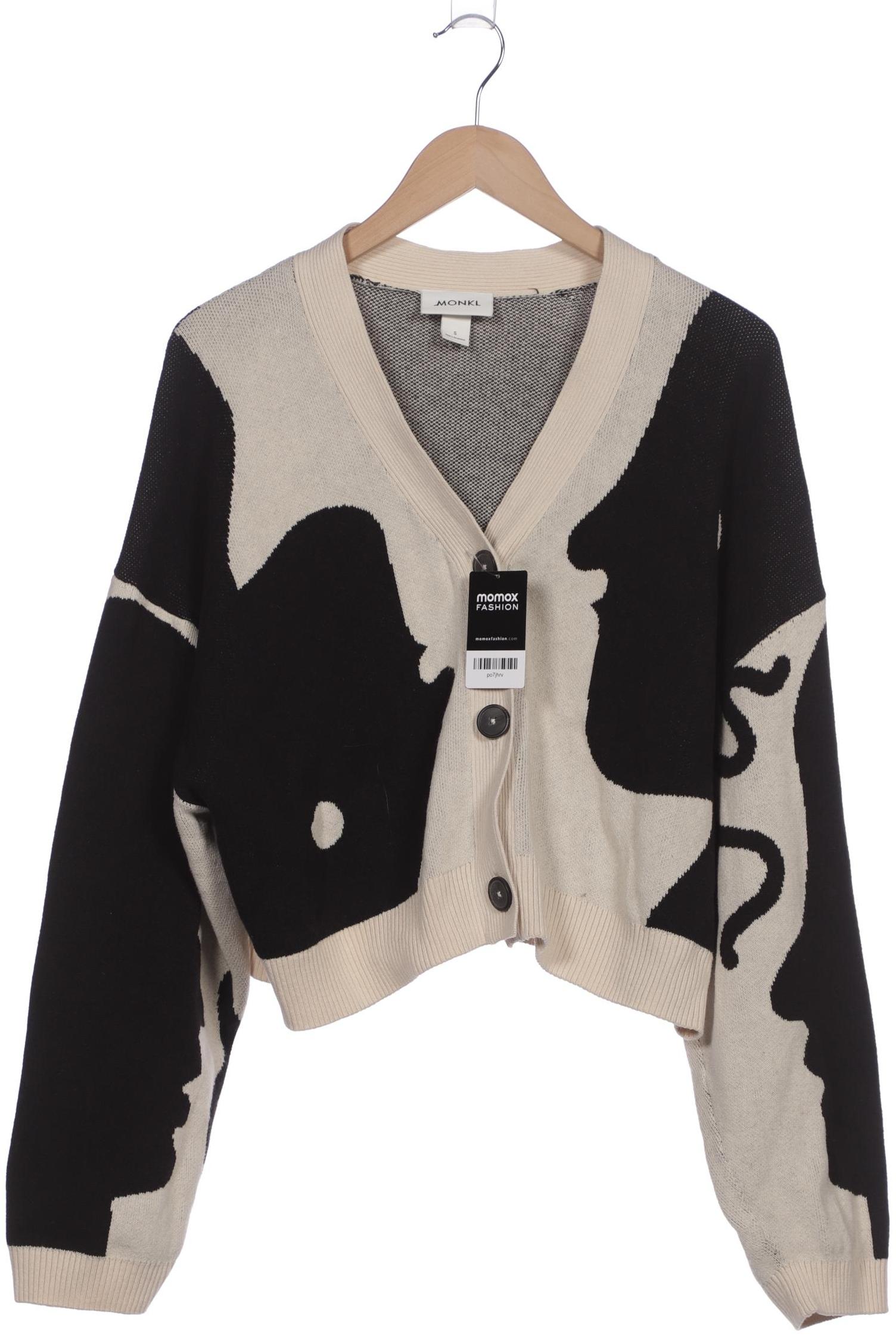 

Monki Damen Strickjacke, beige, Gr. 36