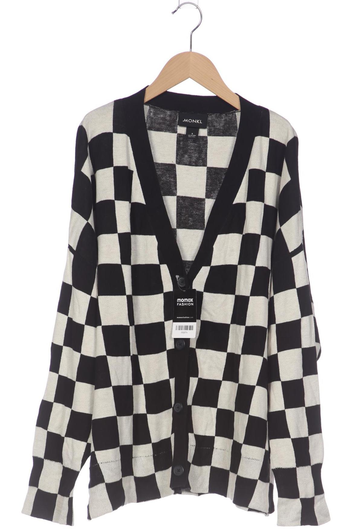 

Monki Damen Strickjacke, schwarz, Gr. 36
