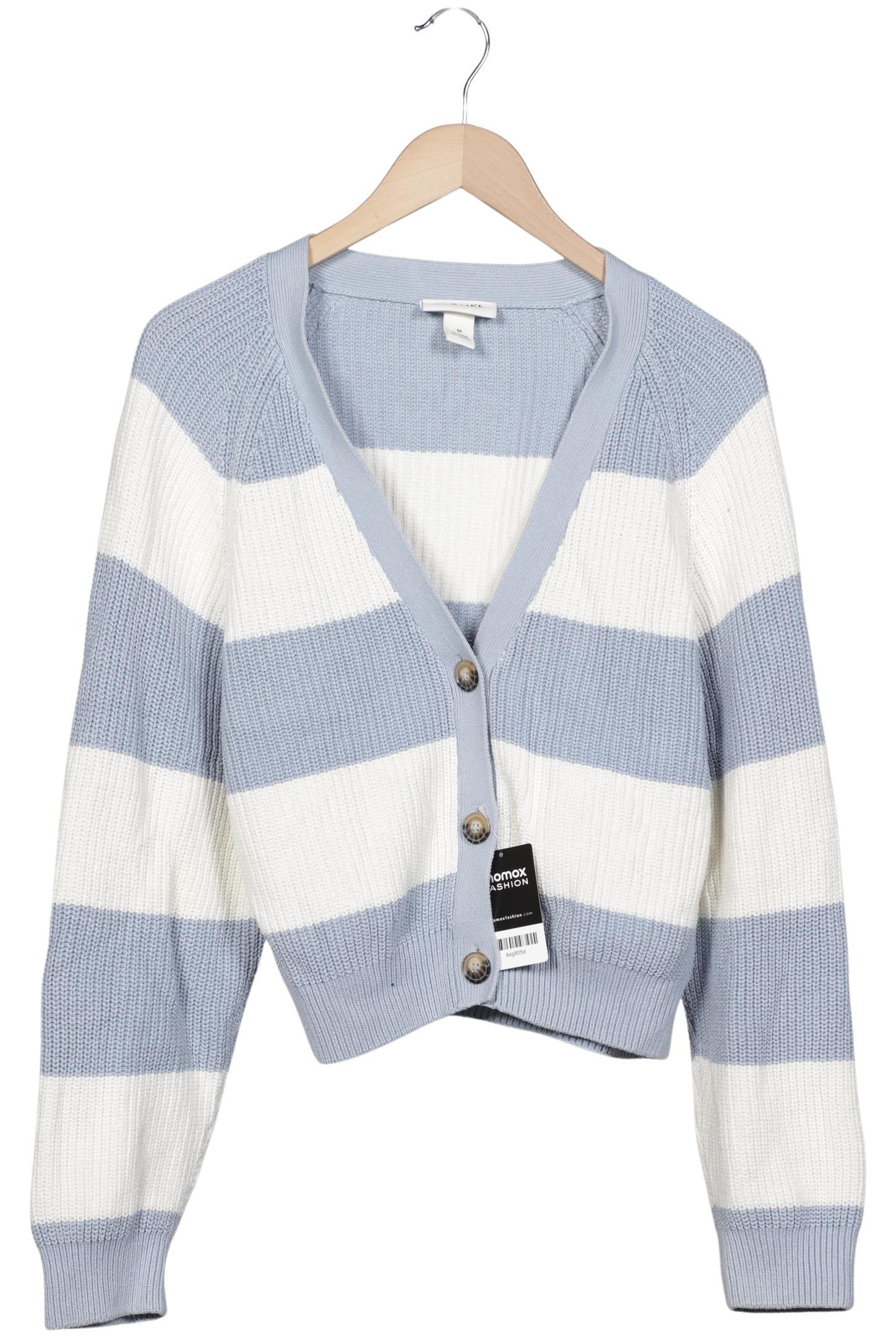 

Monki Damen Strickjacke, hellblau, Gr. 38