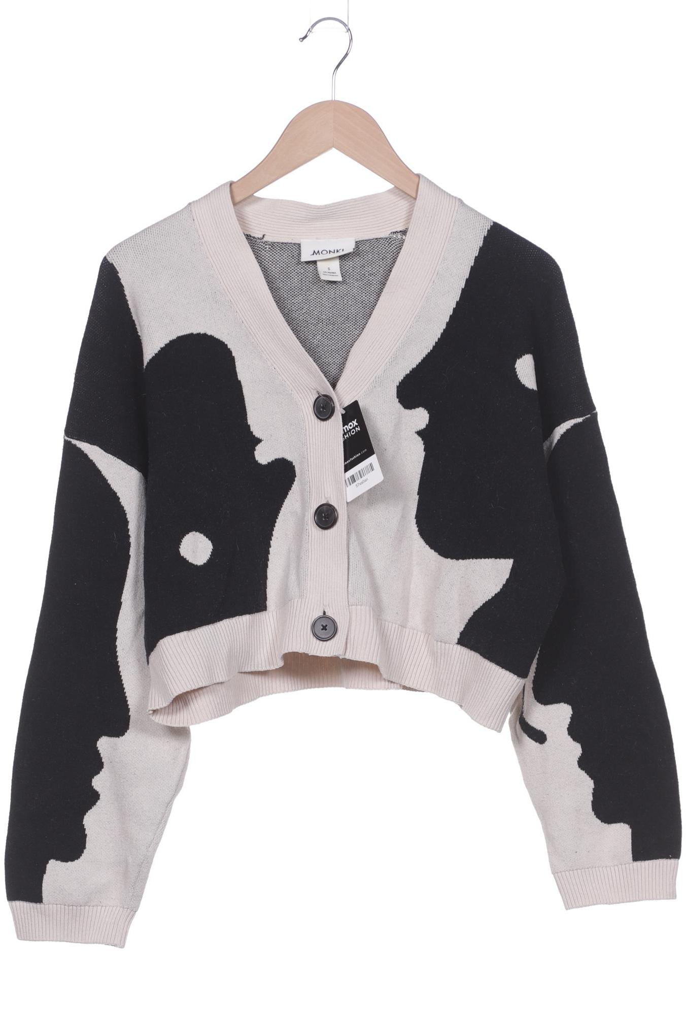 

MONKI Damen Strickjacke, schwarz
