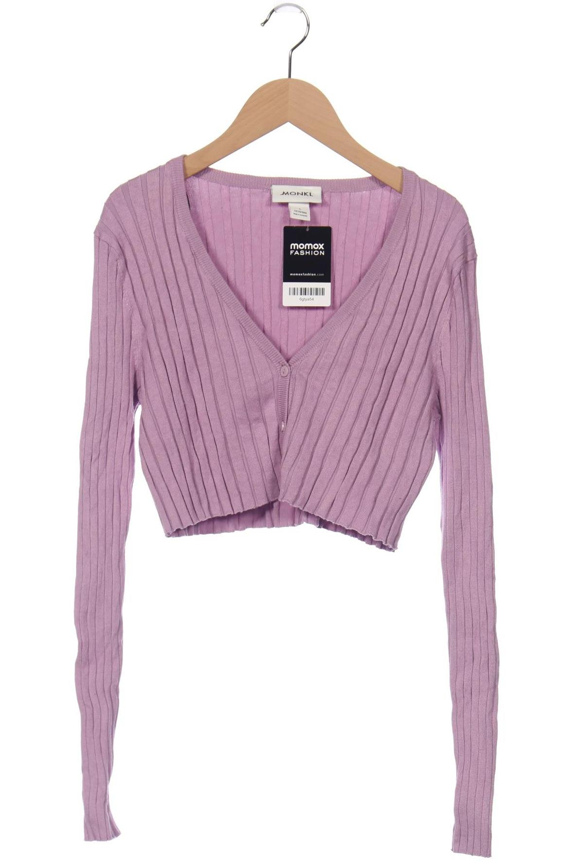 

MONKI Damen Strickjacke, flieder