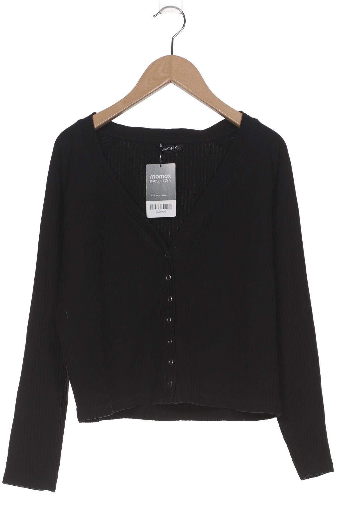 

Monki Damen Strickjacke, schwarz, Gr. 42