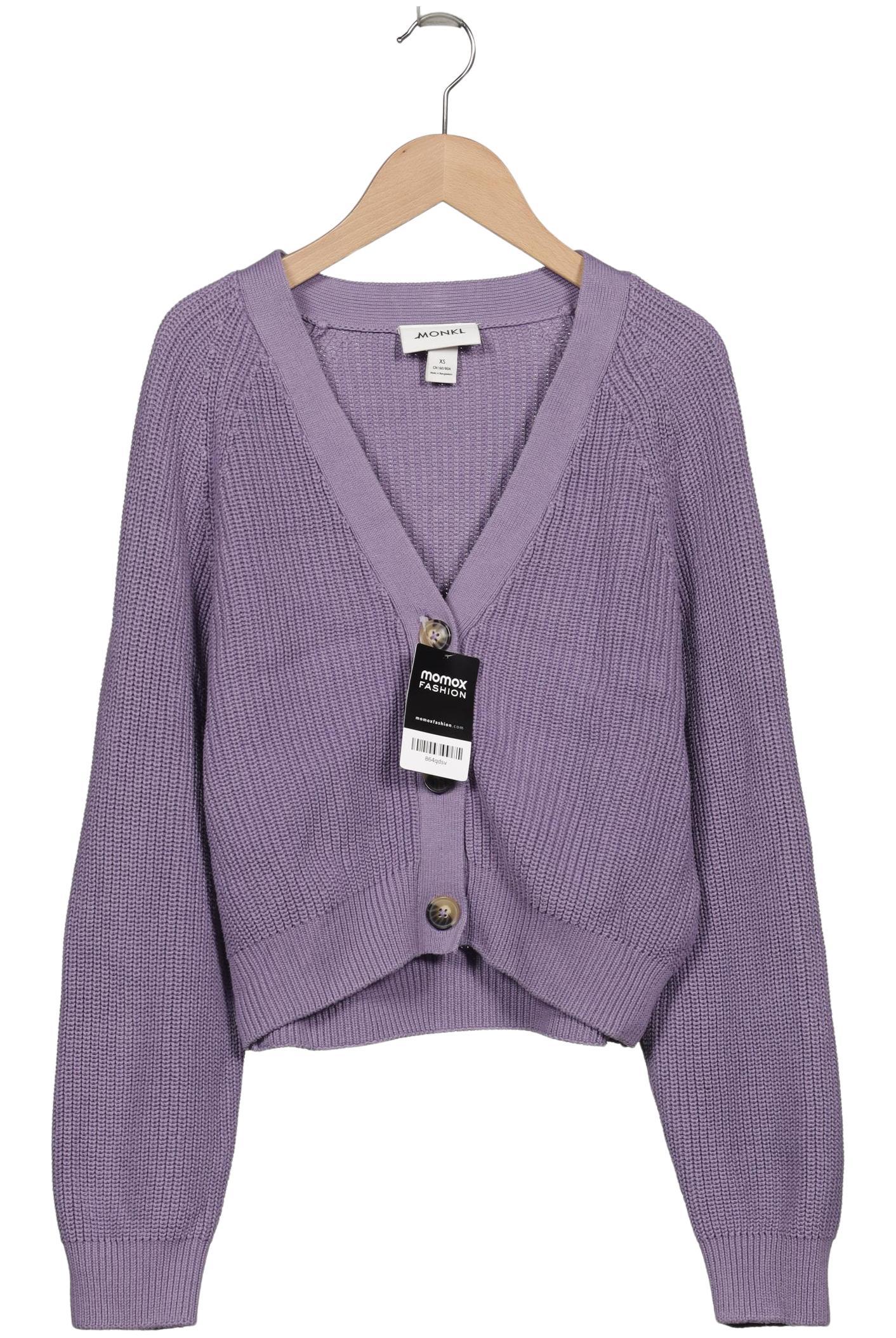 

Monki Damen Strickjacke, flieder, Gr. 34