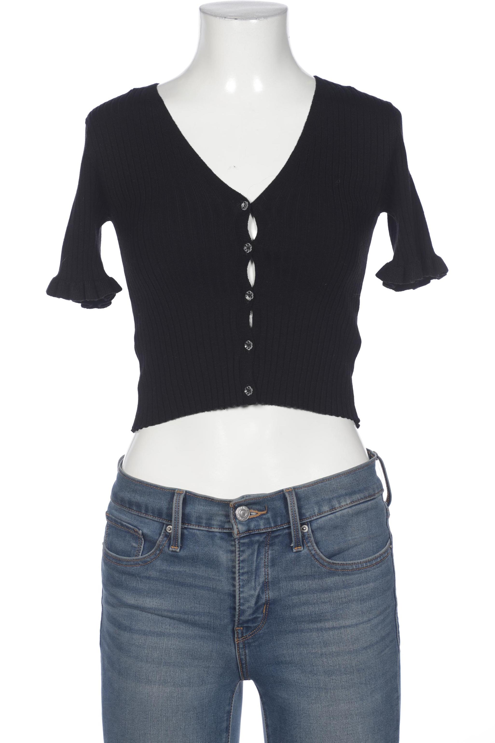 

MONKI Damen Strickjacke, schwarz