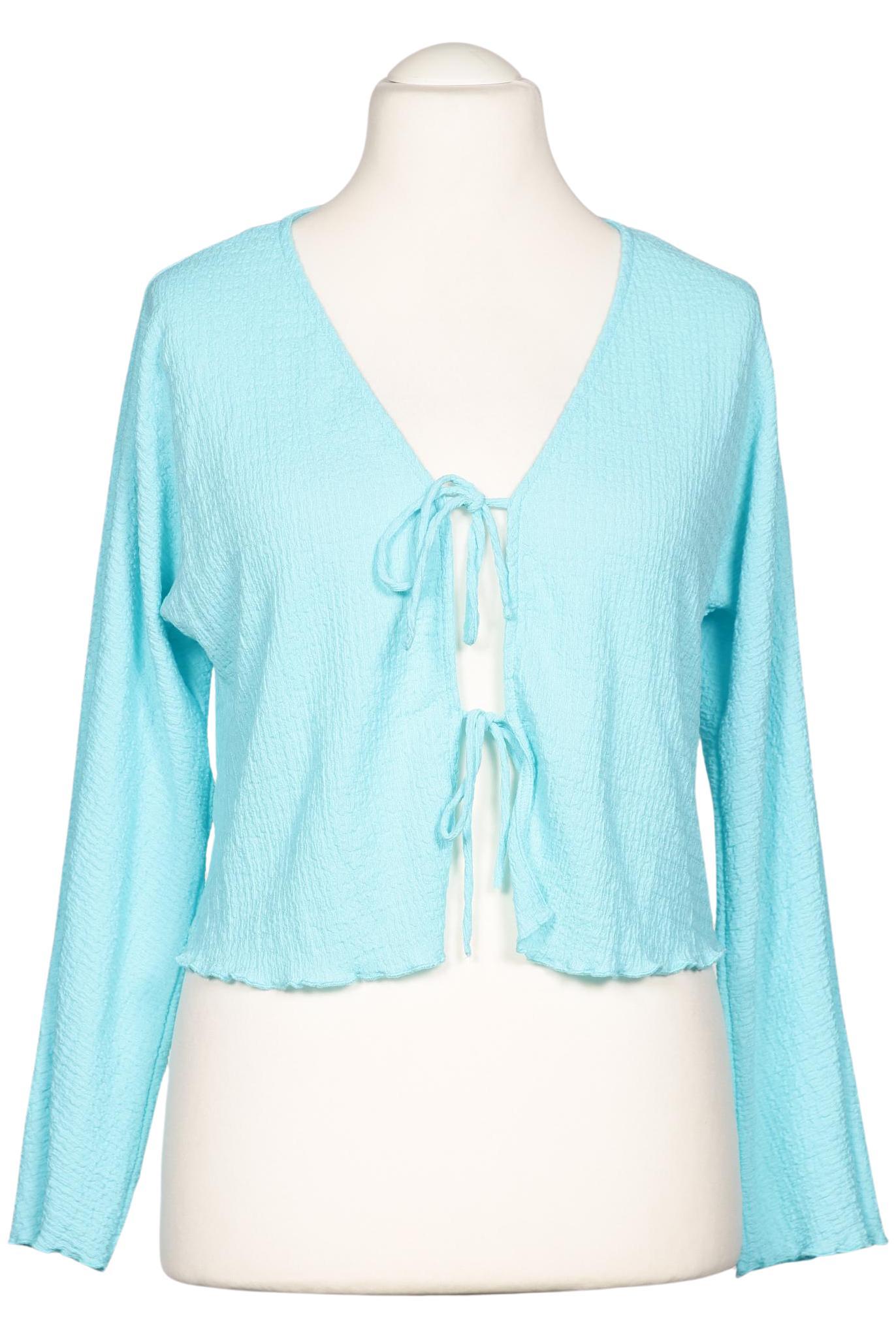 

Monki Damen Strickjacke, hellblau, Gr. 38